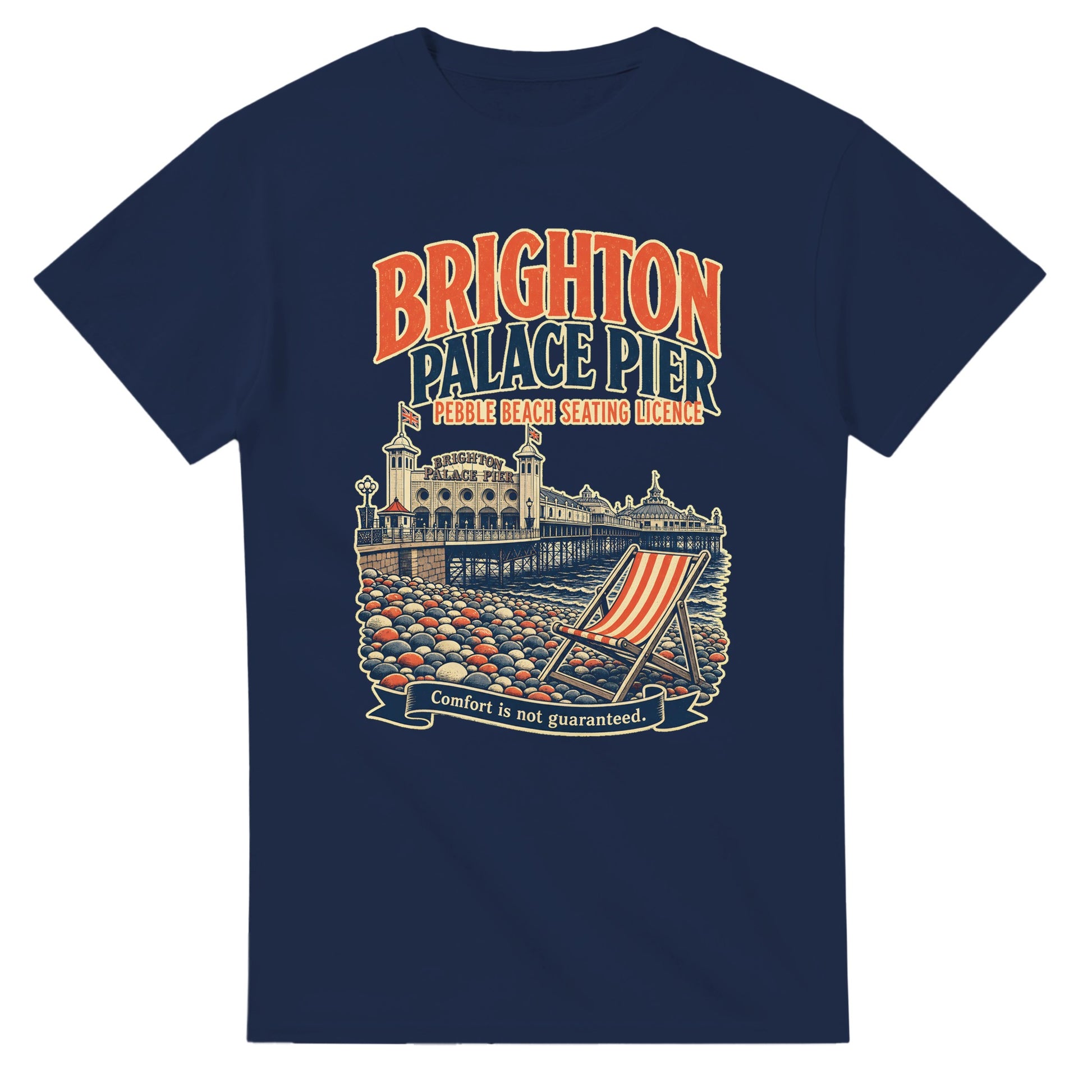 Brighton Pebble Beach Seating Licence T-shirt — product view 5
