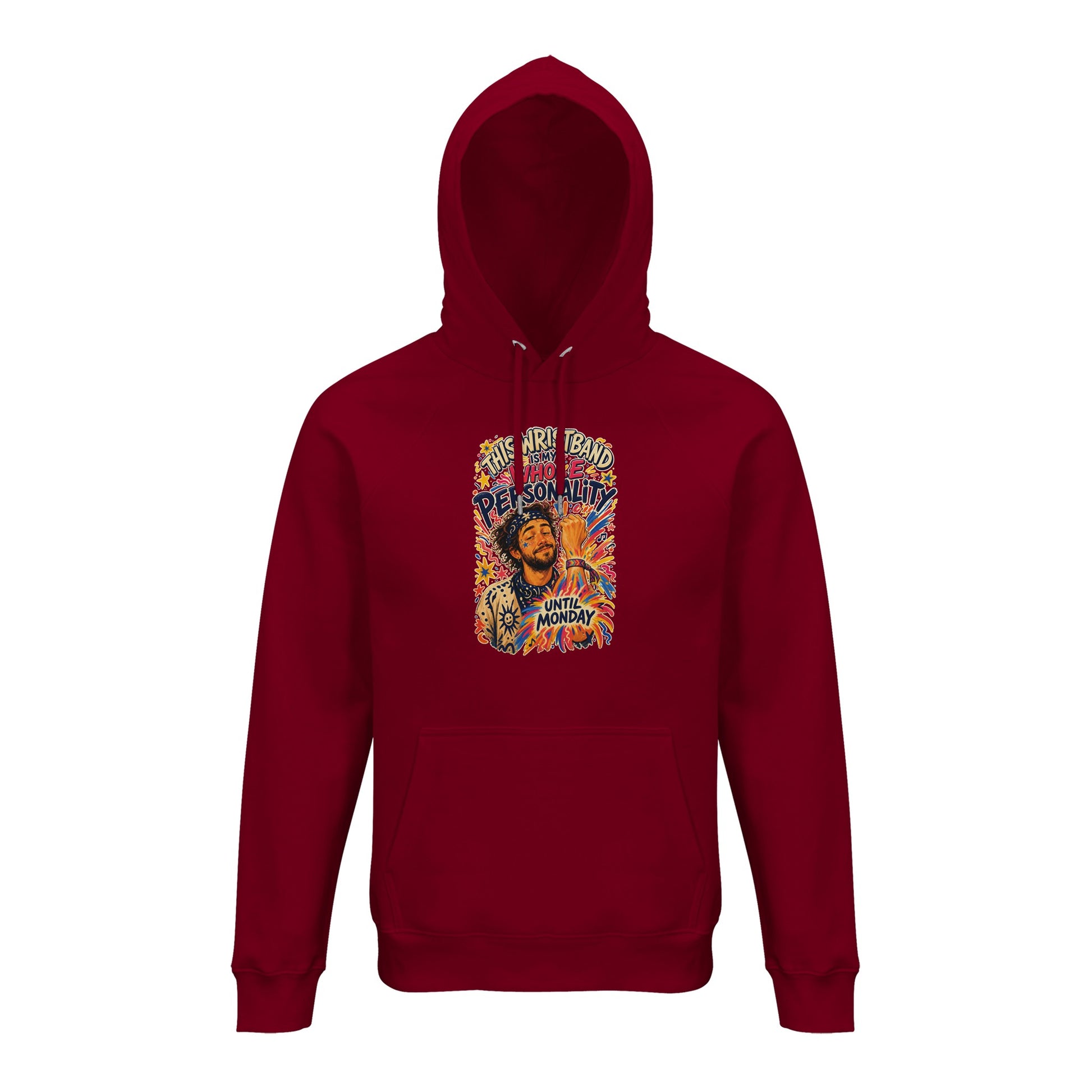 This Wristband Is My Whole Personality Until Monday Hoodie — product view 4