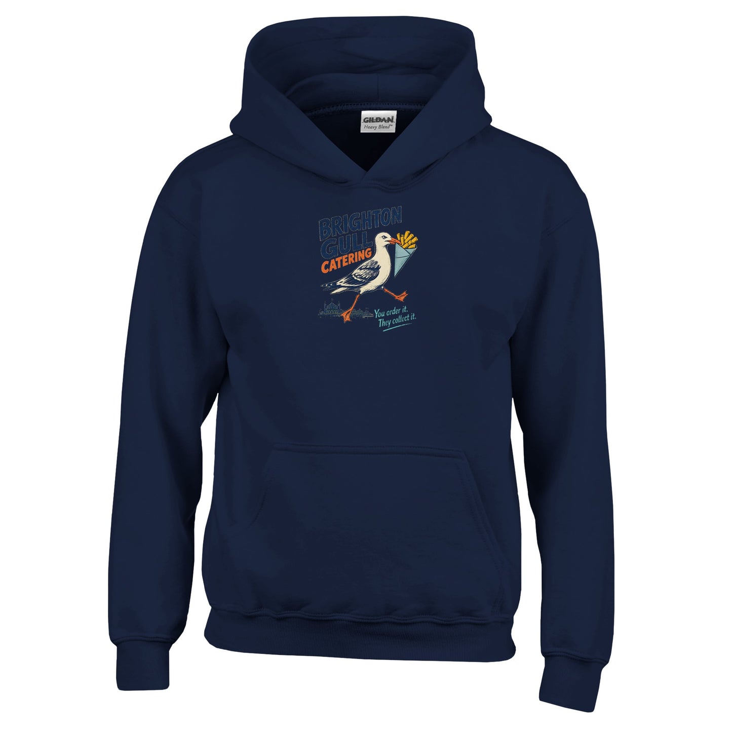 Brighton Gull Catering - You Order It, They Collect It Kids' Hoodie — product view 7