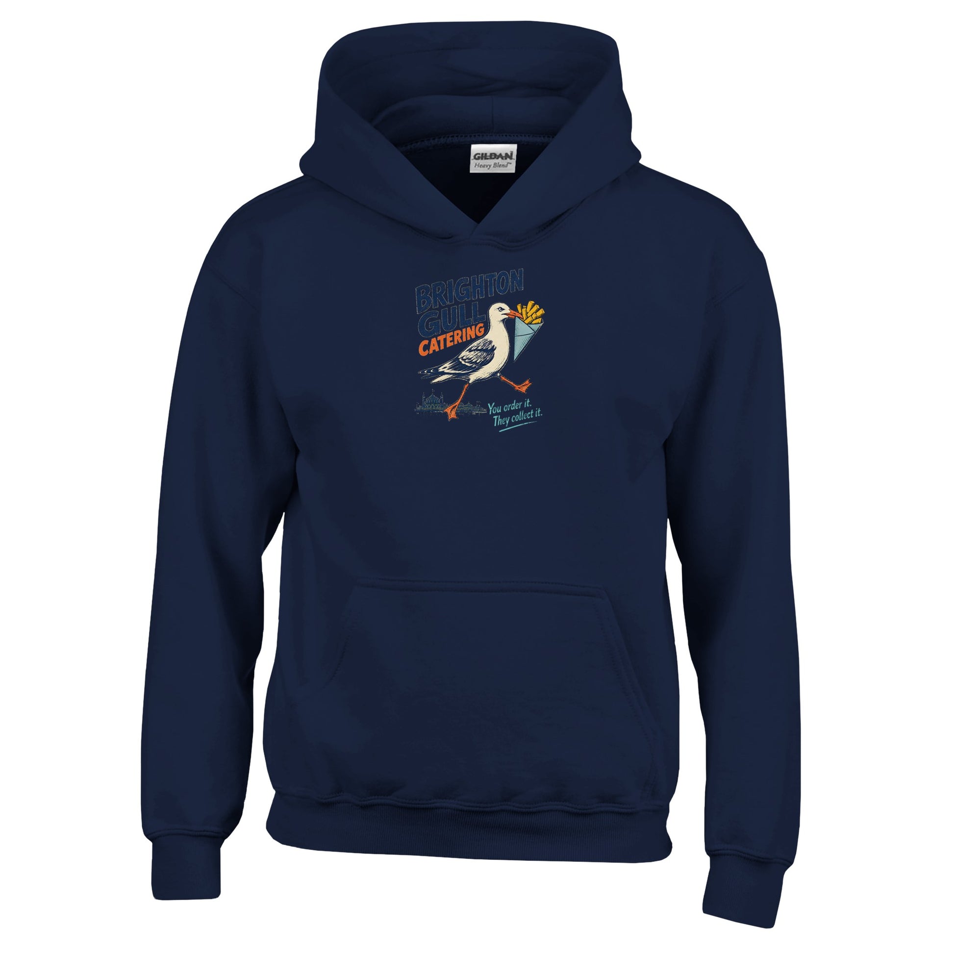 Brighton Gull Catering - You Order It, They Collect It Kids' Hoodie — product view 7