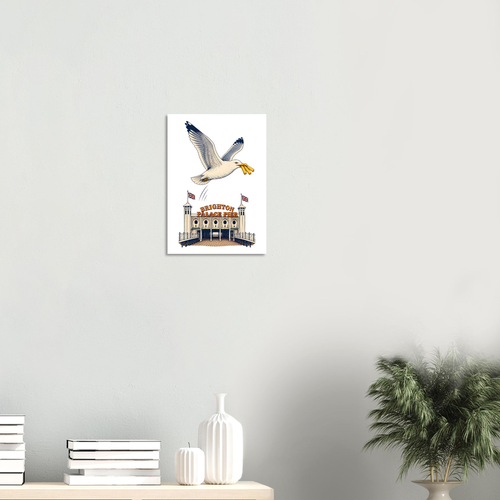 Brighton Palace Pier Chip Heist Poster — product view 8