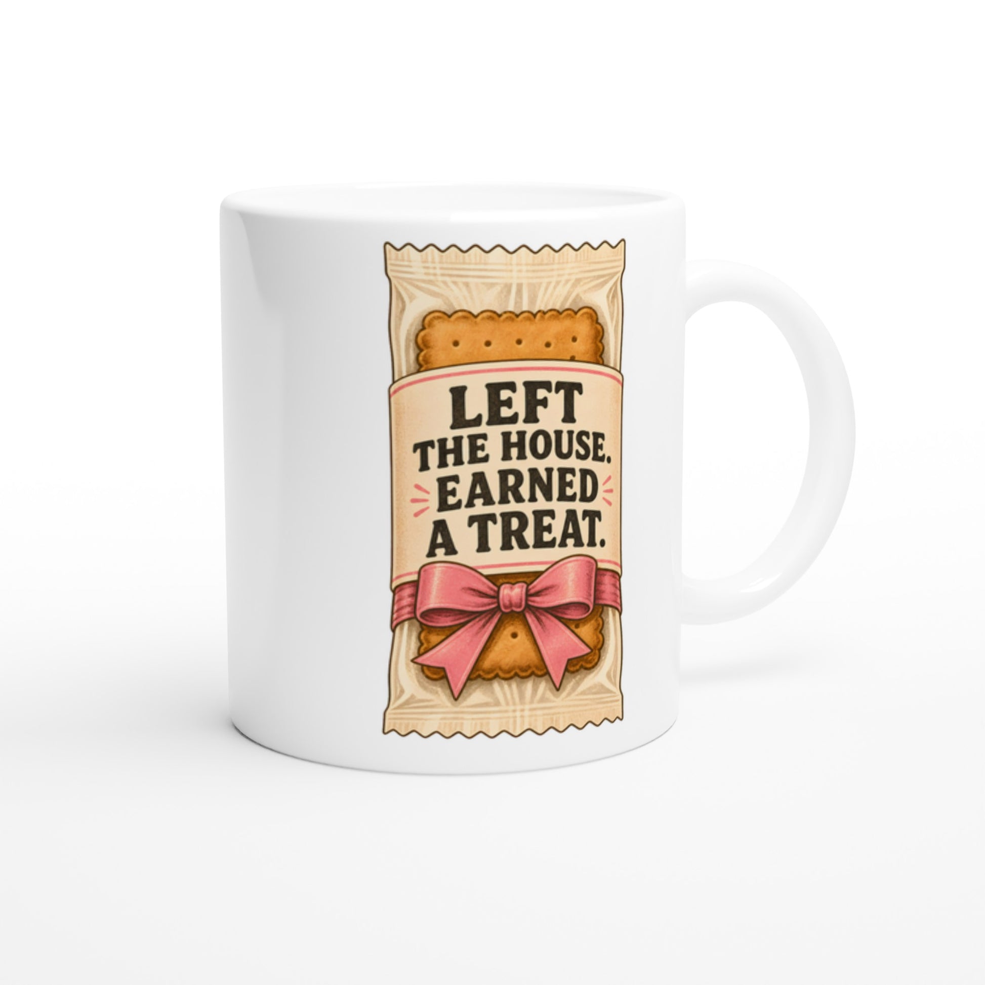 Left the House, Earned a Treat Mug — product view 2