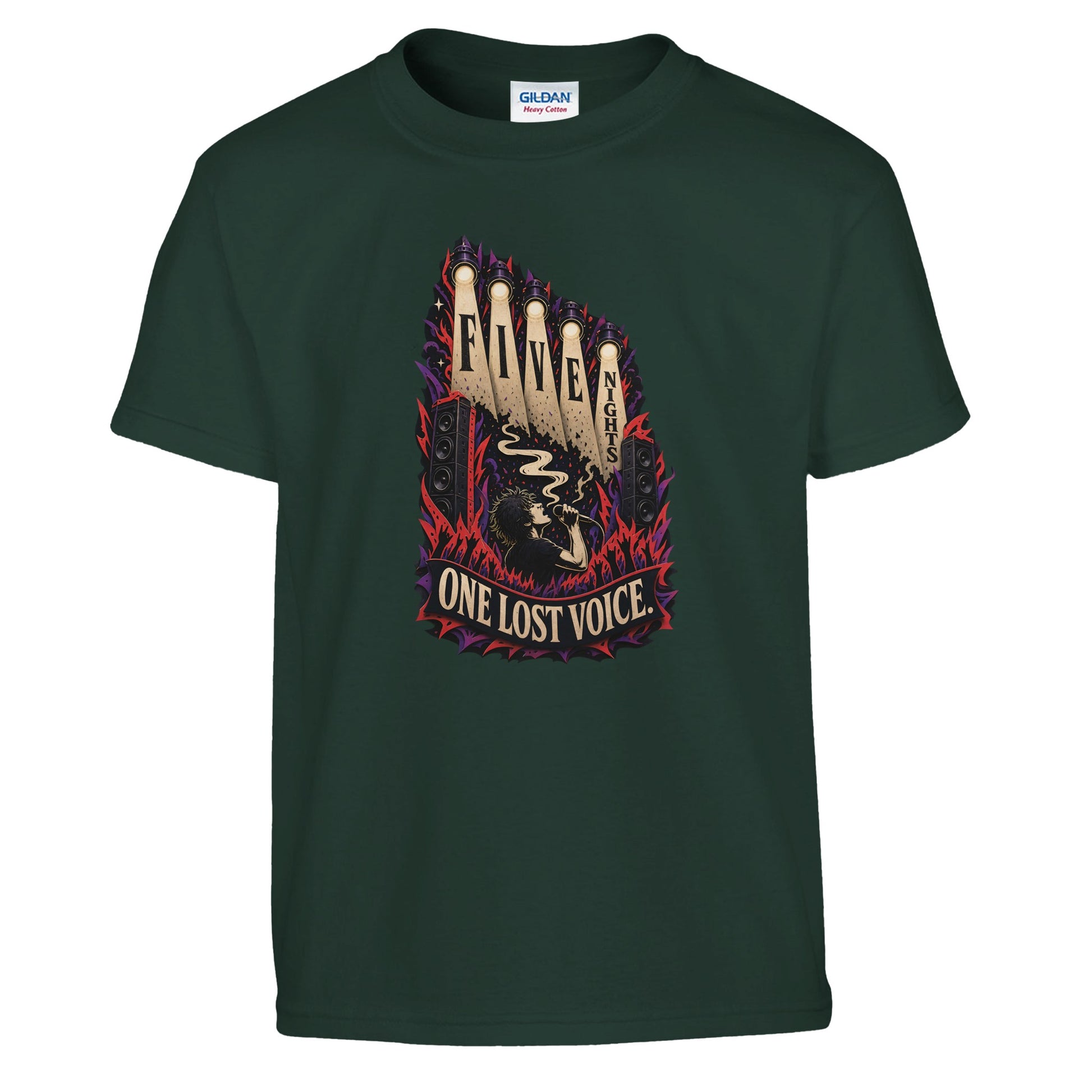 Five Nights, One Lost Voice Kids' T-shirt — product view 13