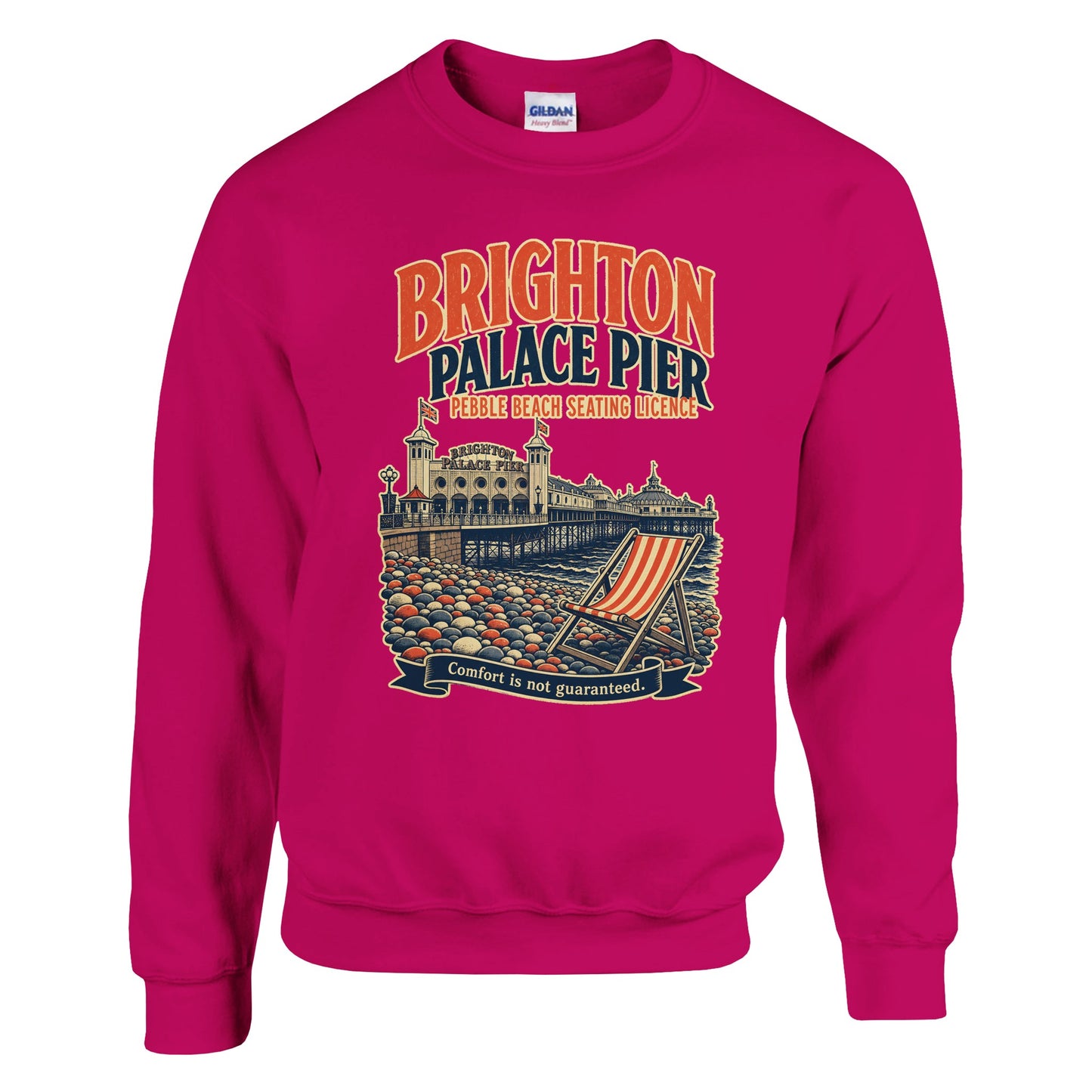 Brighton Pebble Beach Seating Licence Sweatshirt — product view 2