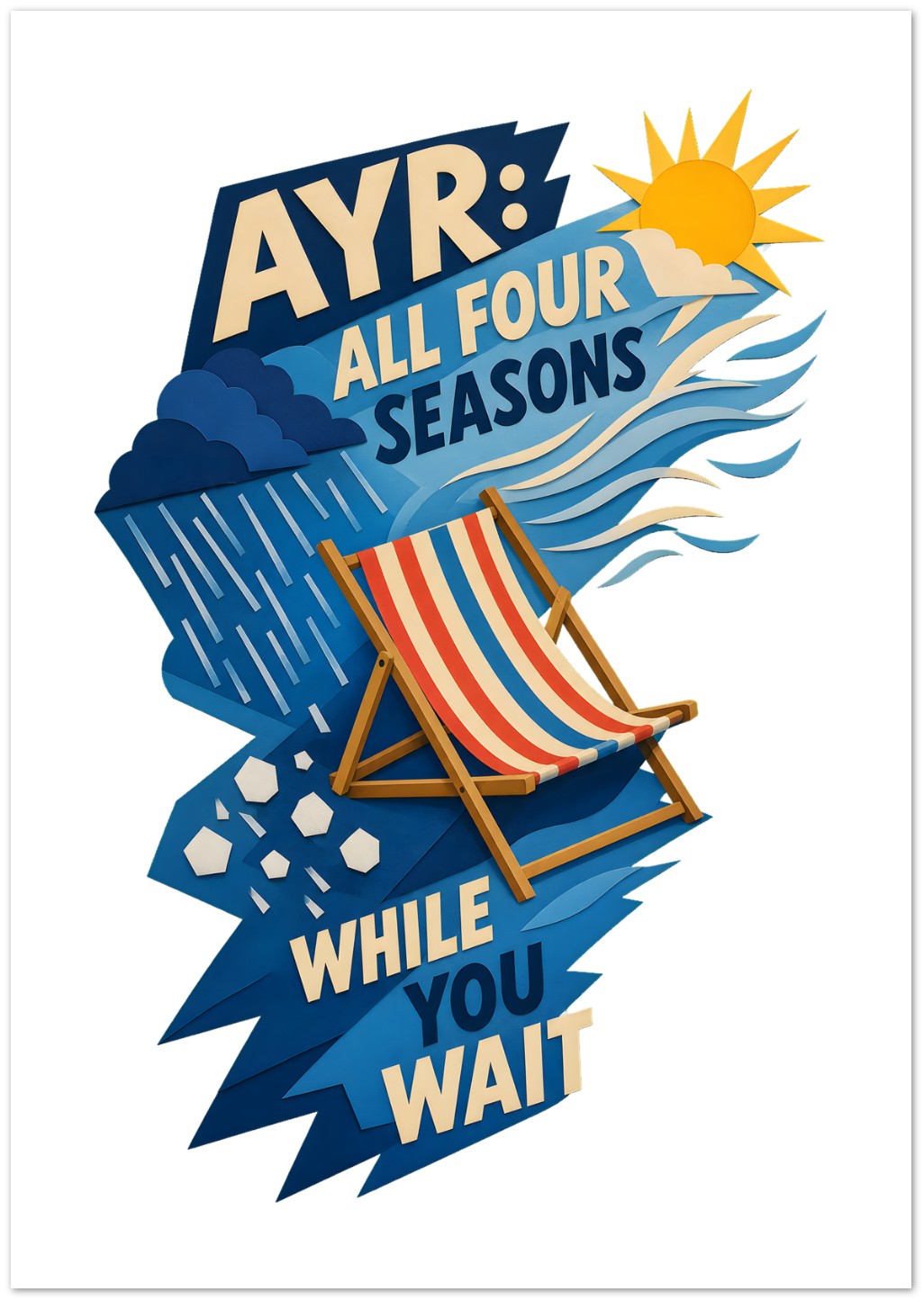 Ayr: All Four Seasons While You Wait Greeting Card Pack — product view 2