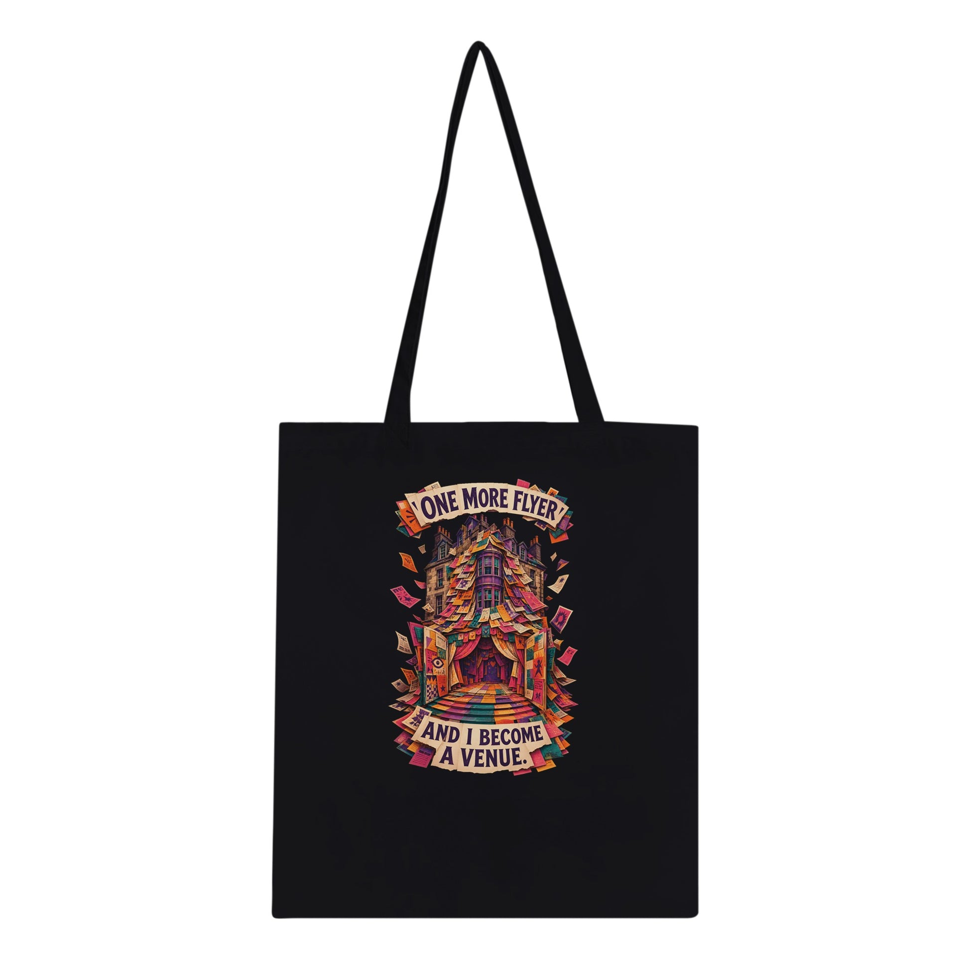 One More Flyer and I Become a Venue Tote Bag — product view 4