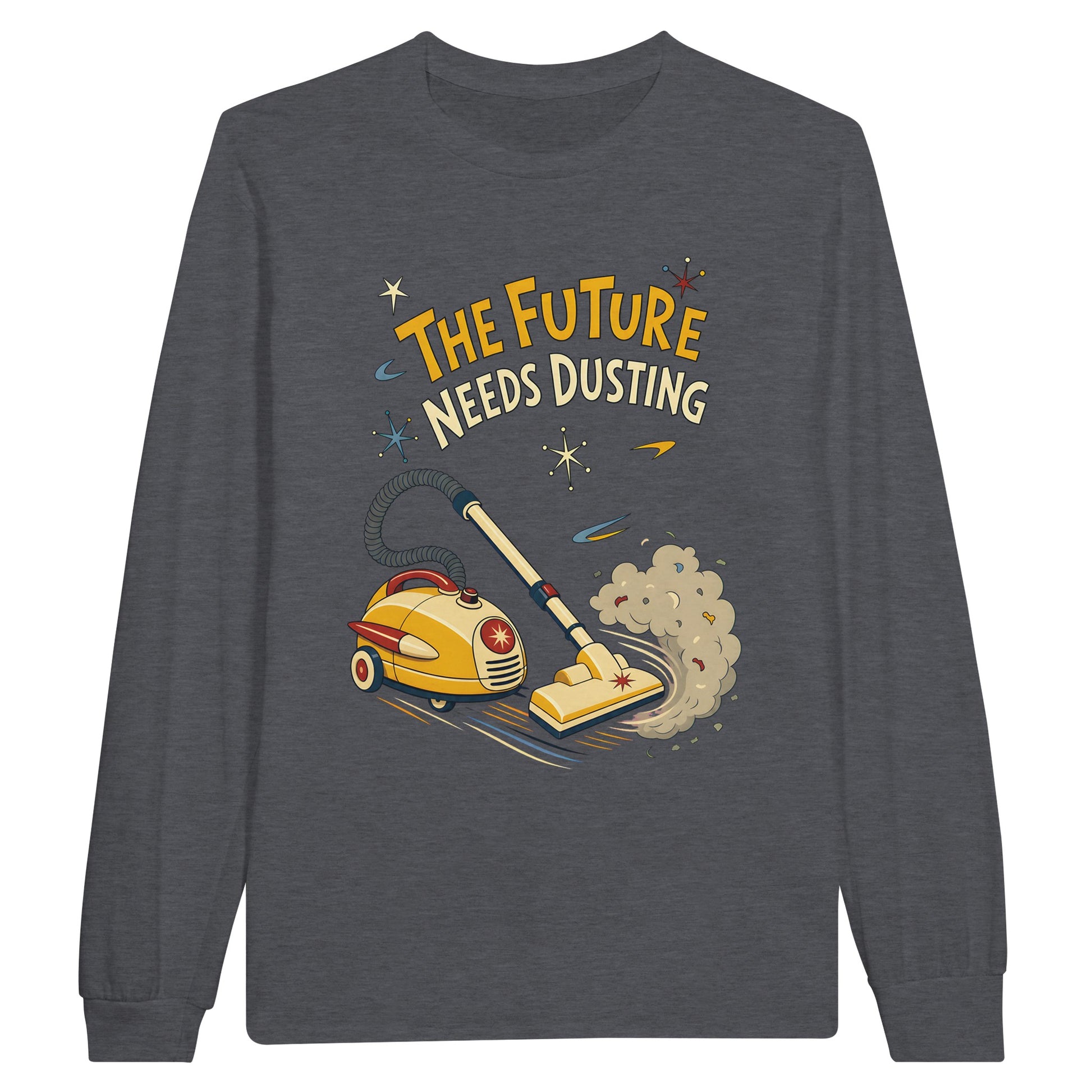The Future Needs Dusting Long-Sleeve T-shirt — product view 2