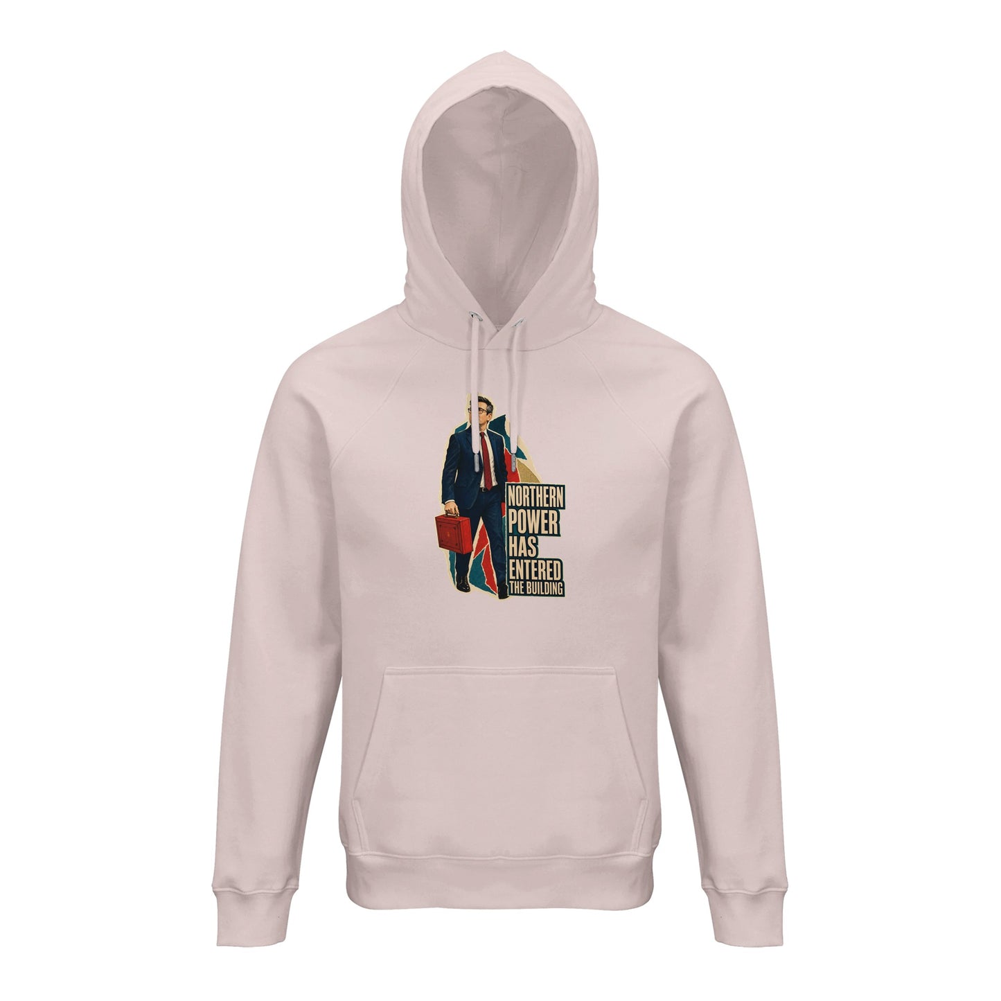 Northern Power Has Entered the Building Tote Bag Hoodie — product view 8