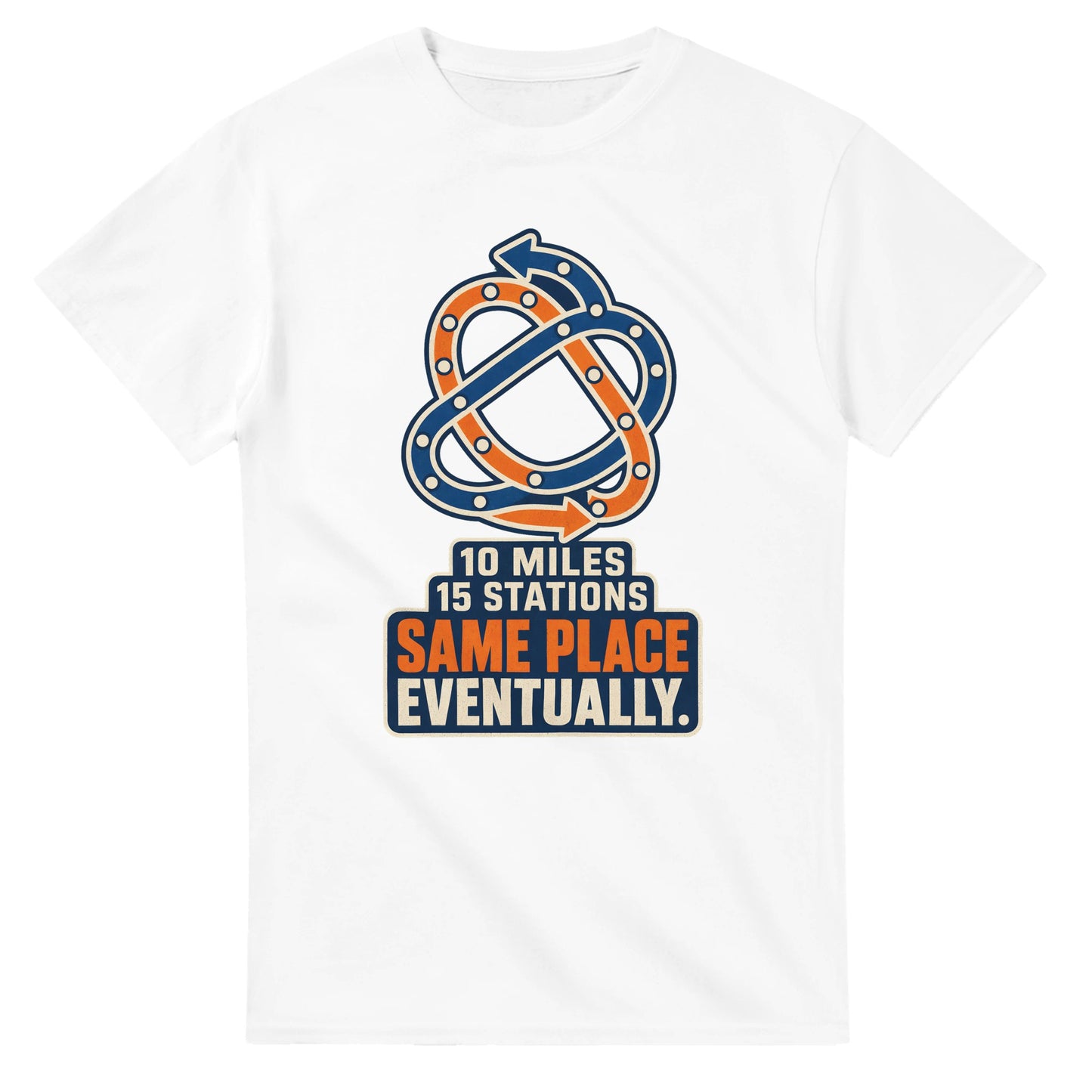 Glasgow Same Place Eventually T-shirt — product view 1