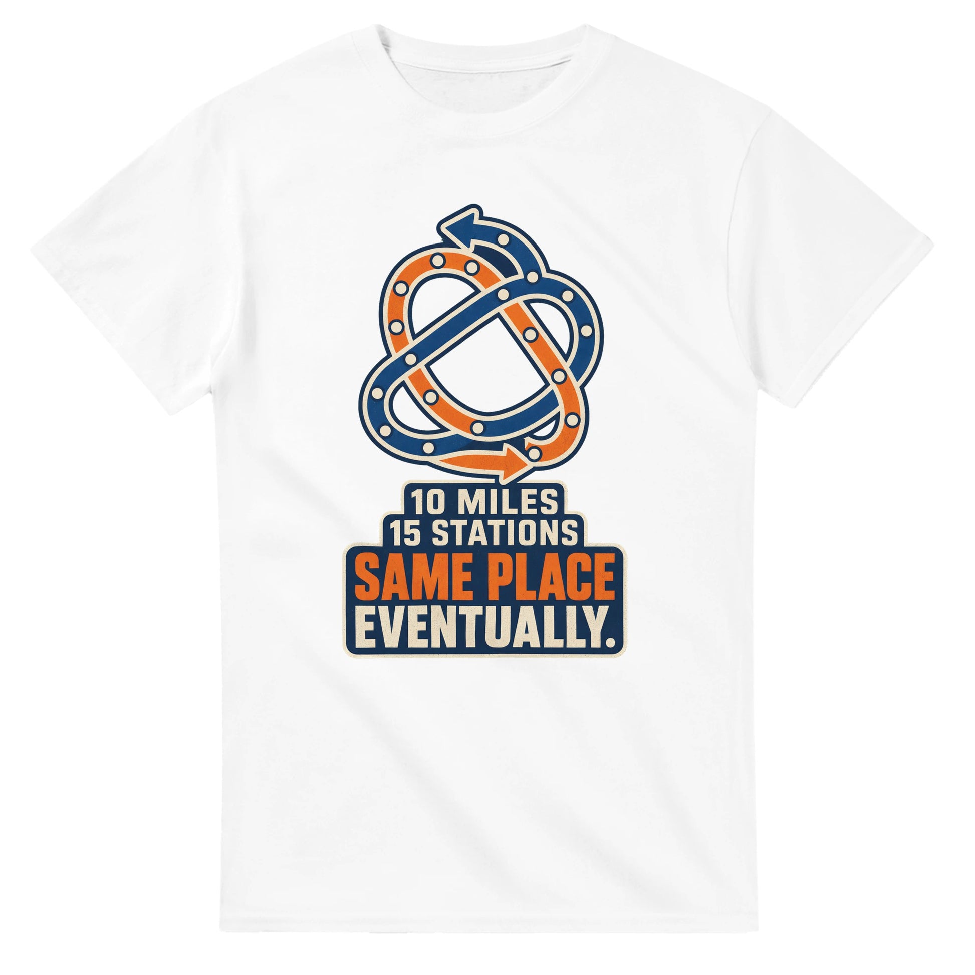 Glasgow Same Place Eventually T-shirt — product view 1