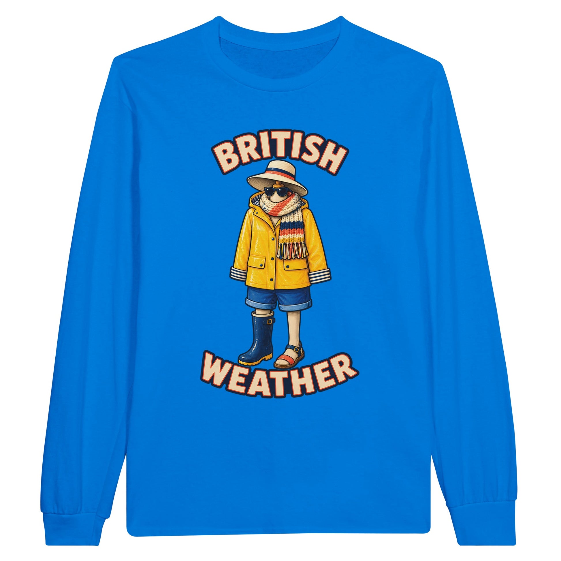 British Weather All-Weather Outfit Long-Sleeve T-shirt — product view 3