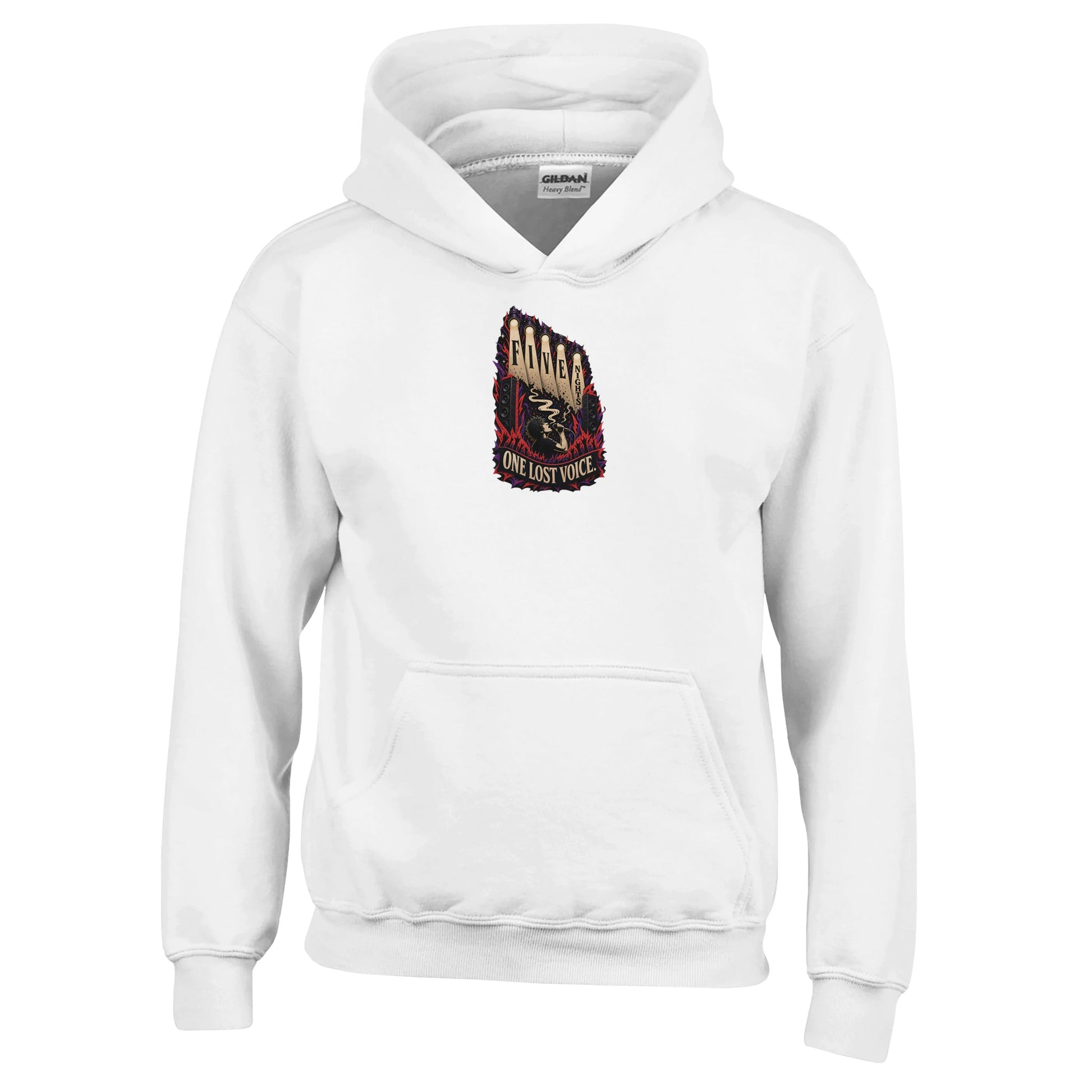 Five Nights, One Lost Voice Kids' Hoodie — product view 1