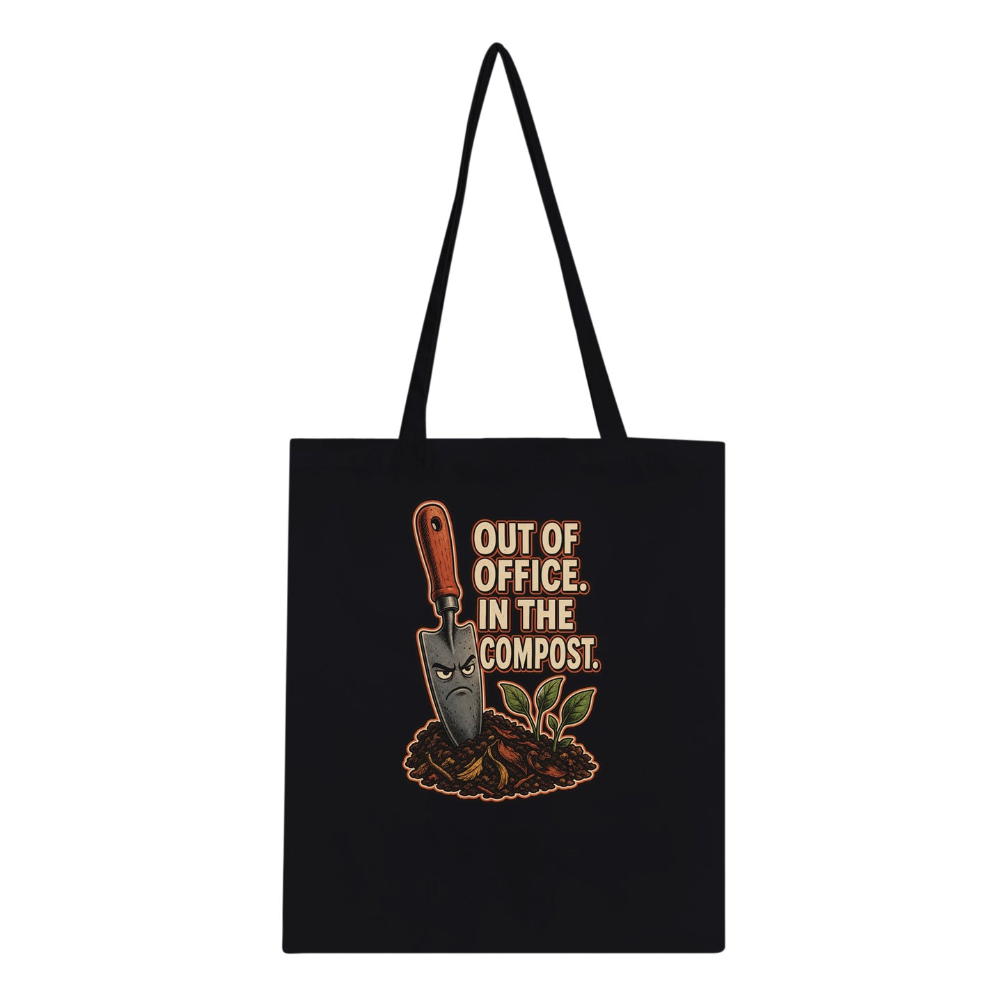 Out of Office, In the Compost Tote Bag — product view 3