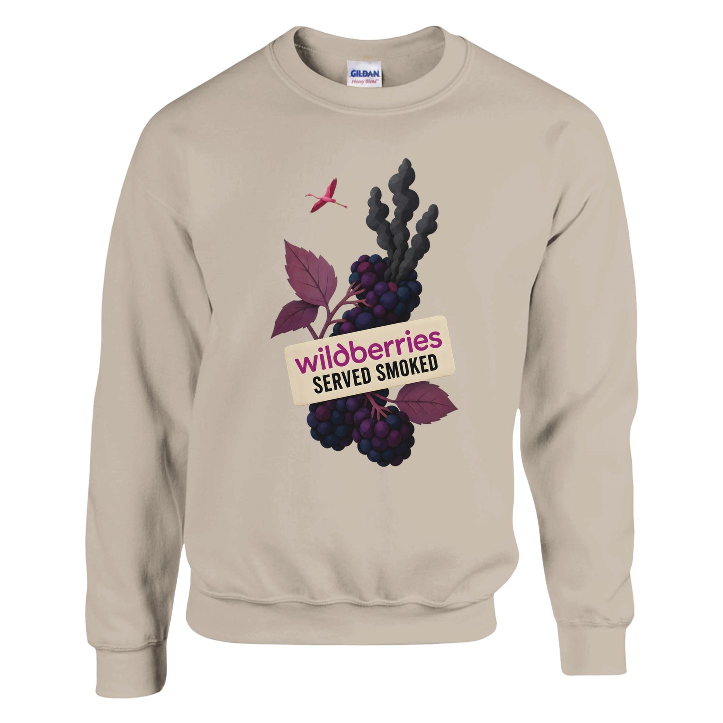 Wildberries, Served Smoked Sweatshirt — product view 14