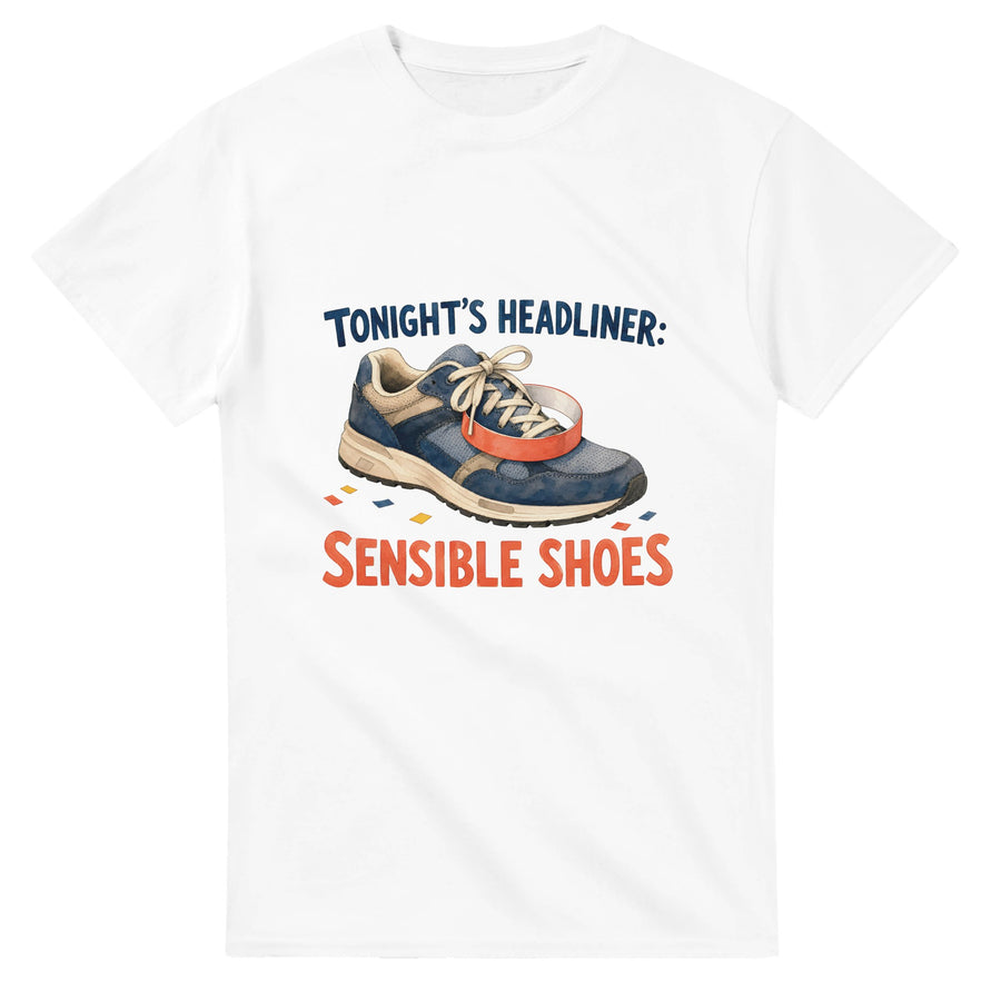 Tonight's Headliner: Sensible Shoes Concert T-shirt