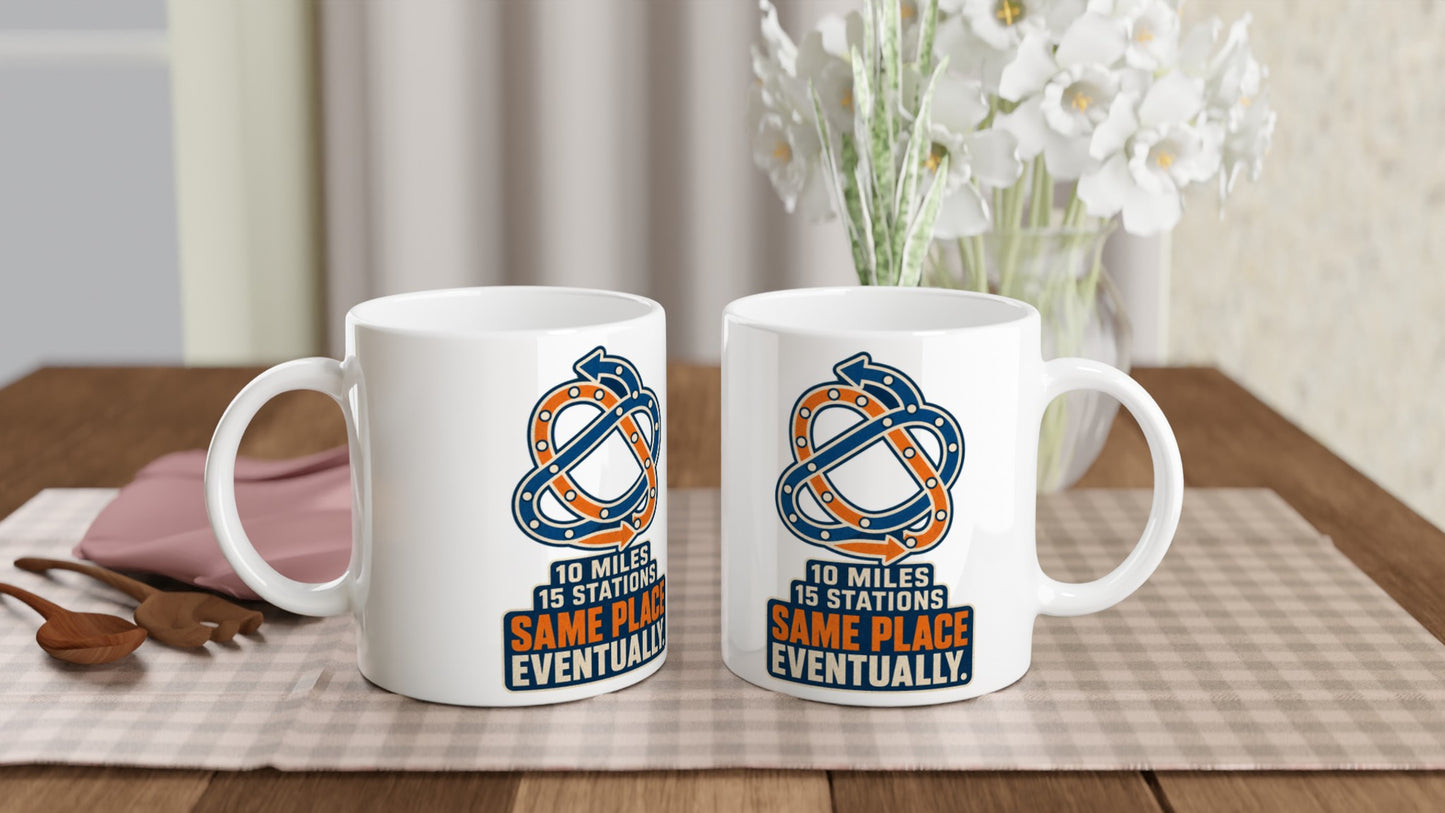 Glasgow Same Place Eventually Mug — product view 4