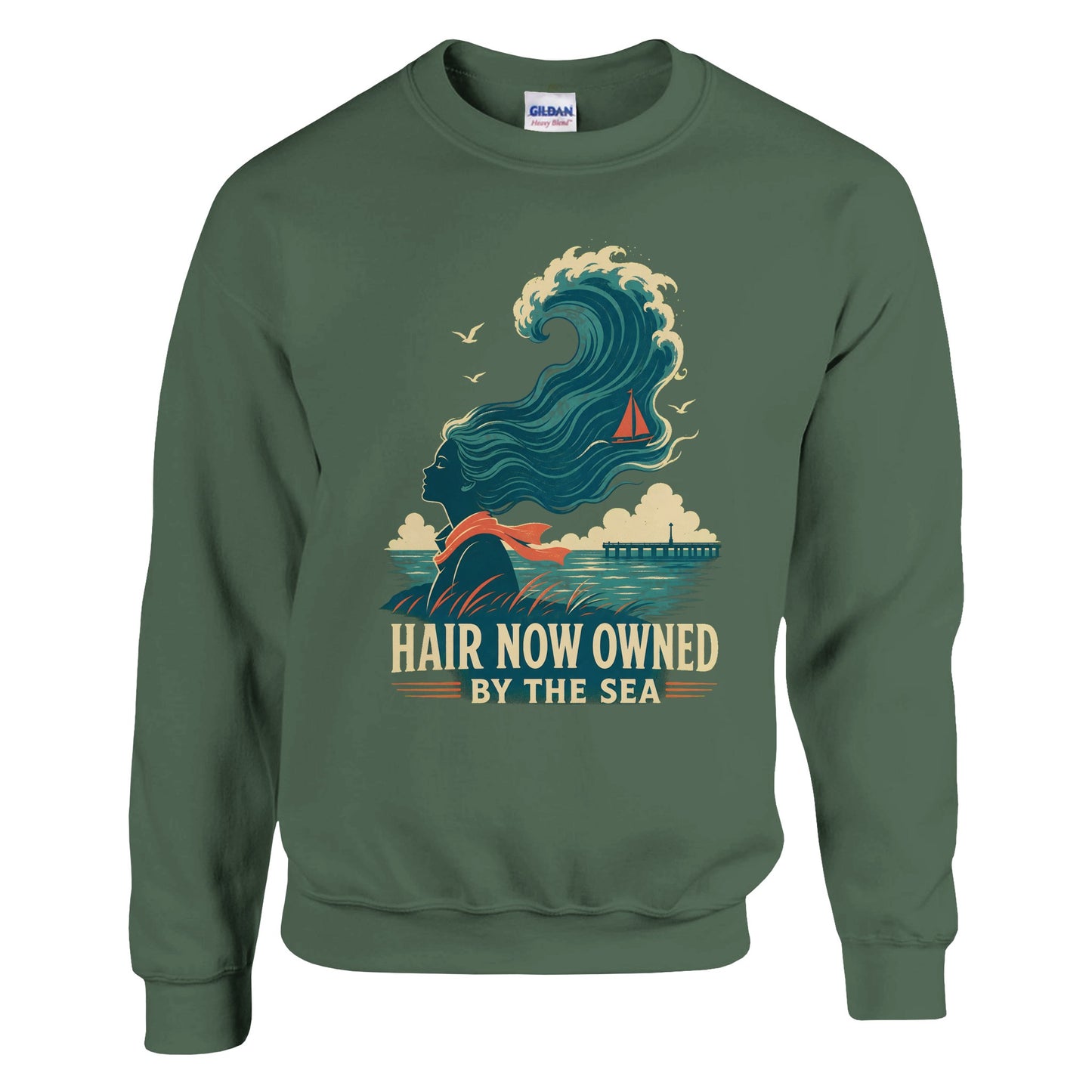 Hair Now Owned by the Sea Sweatshirt — product view 8