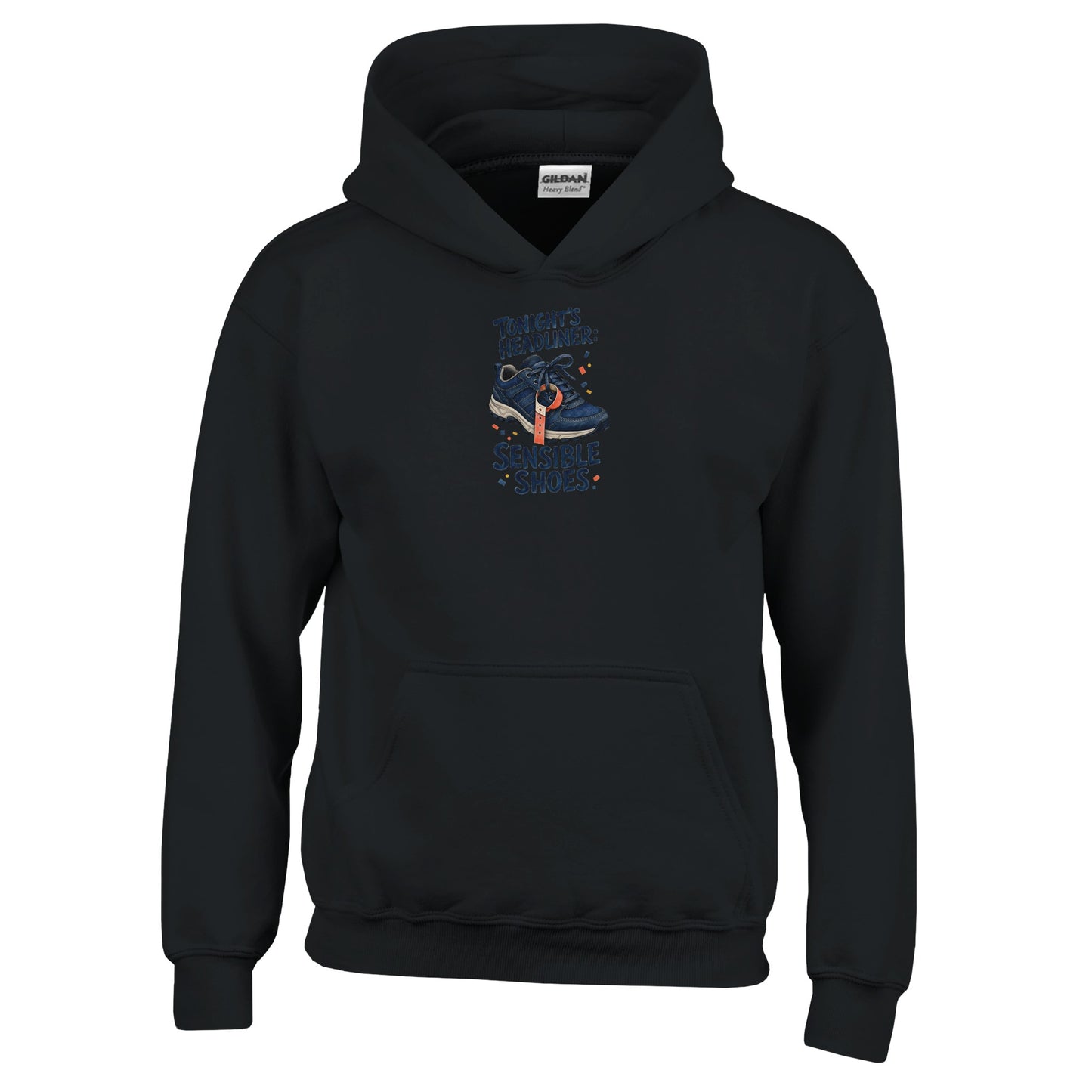 Tonight's Headliner: Sensible Shoes Concert Kids' Hoodie — product view 3