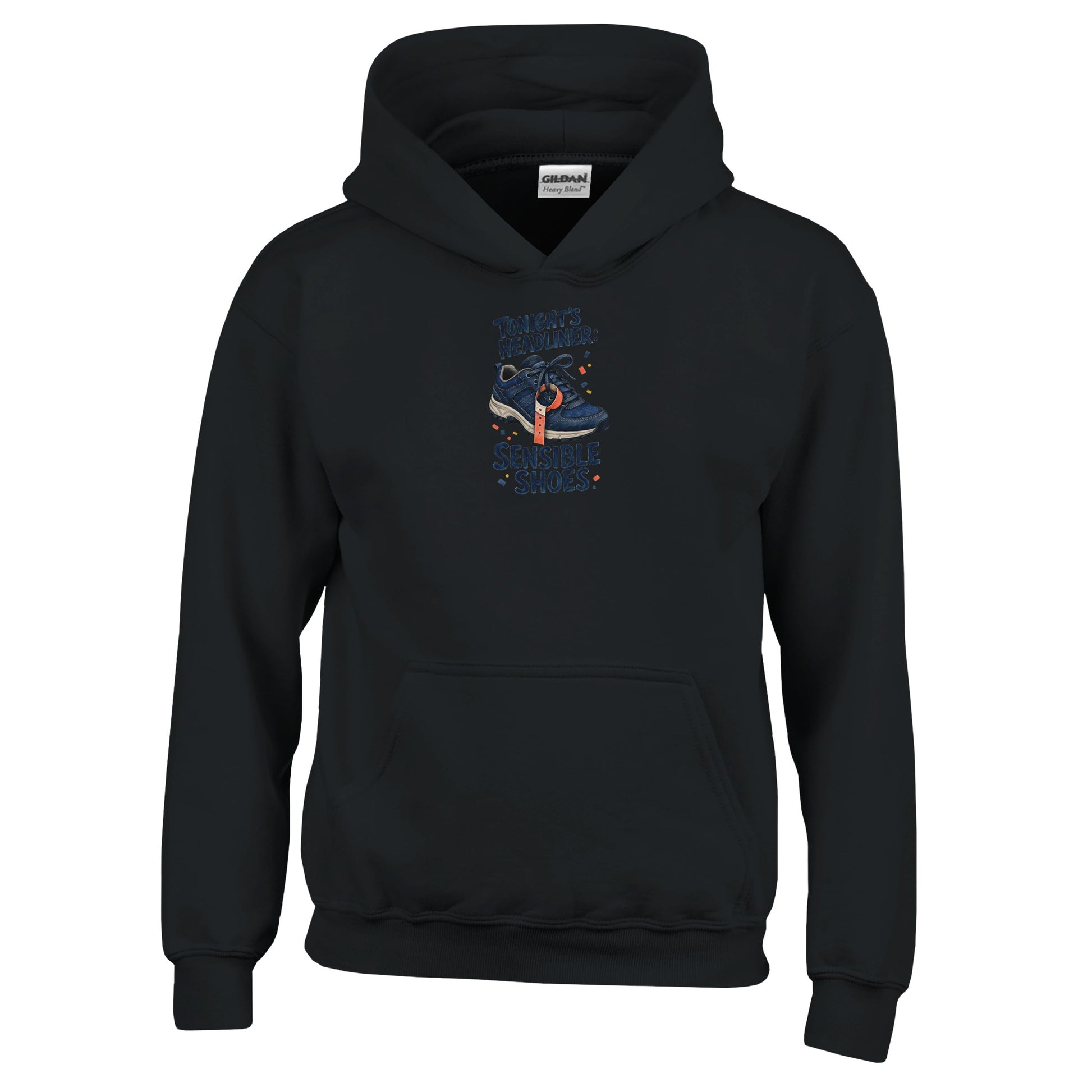 Tonight's Headliner: Sensible Shoes Concert Kids' Hoodie — product view 3