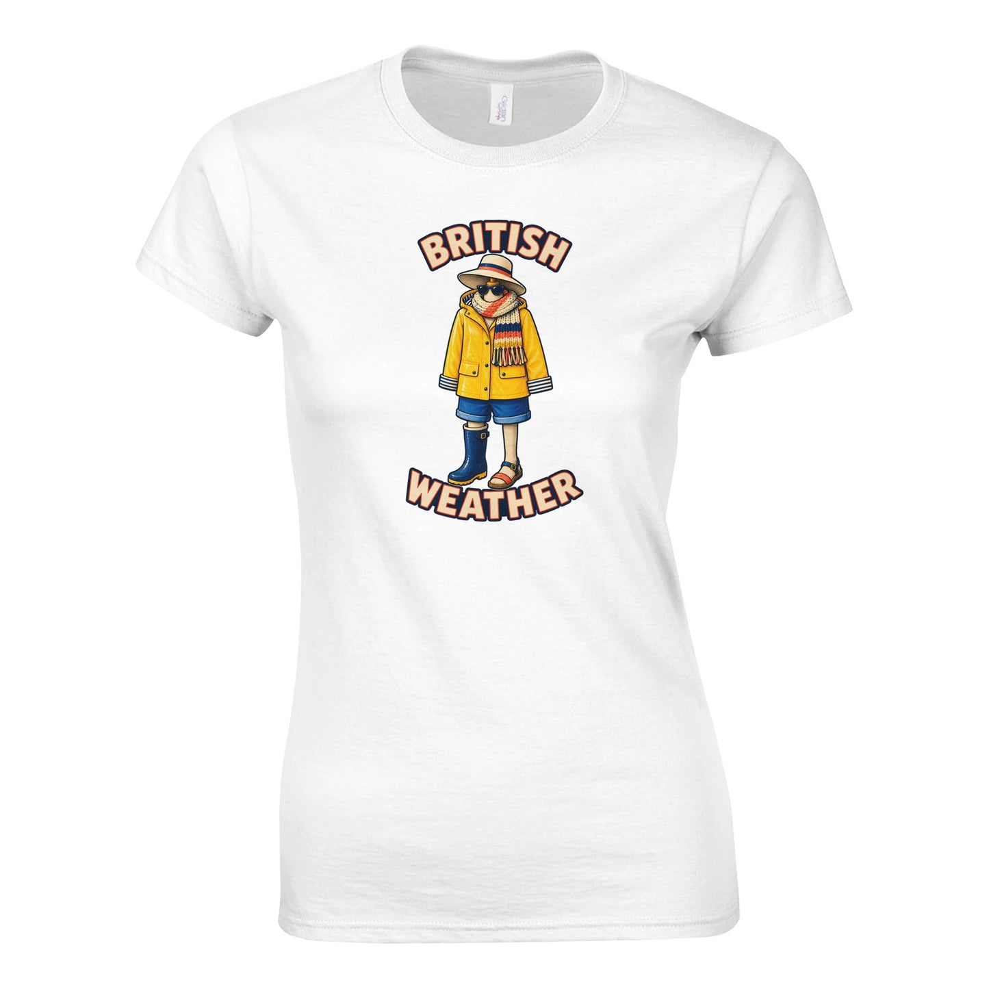 British Weather All-Weather Outfit Women's T-shirt — product view 1