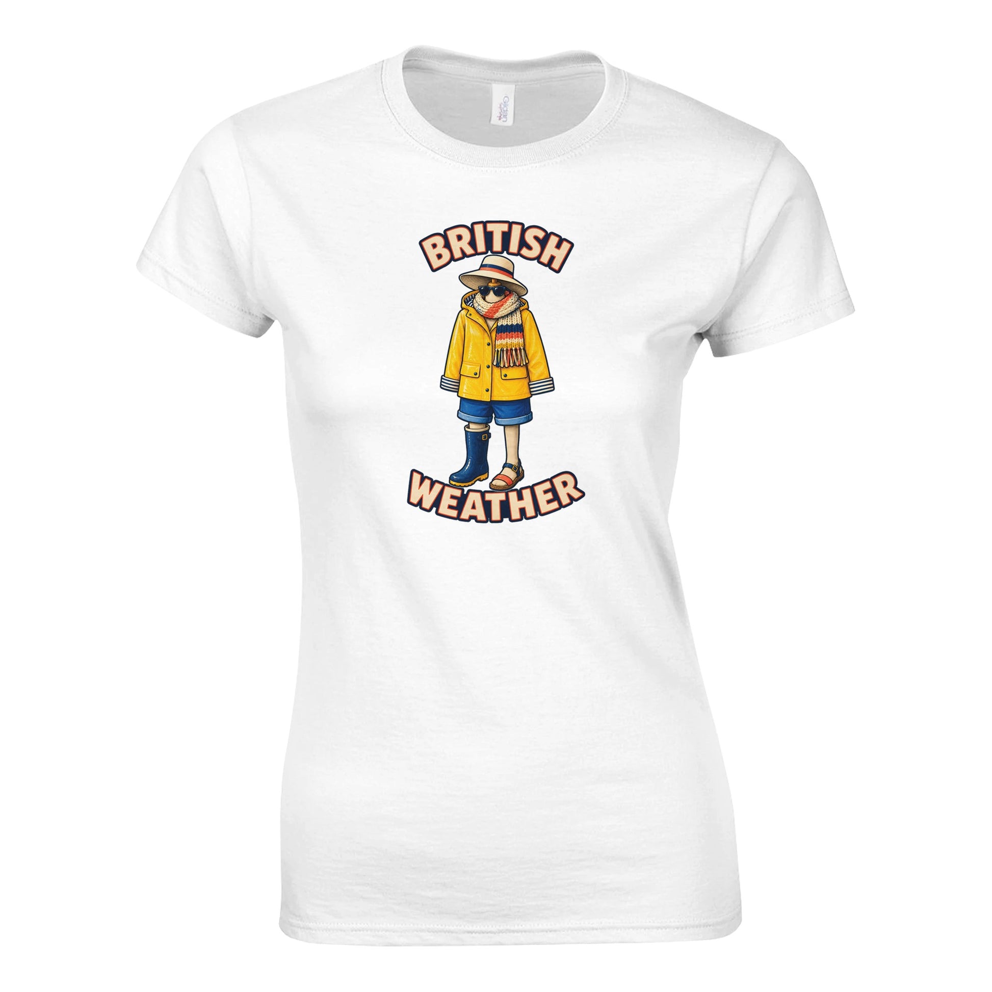 British Weather All-Weather Outfit Women's T-shirt — product view 1