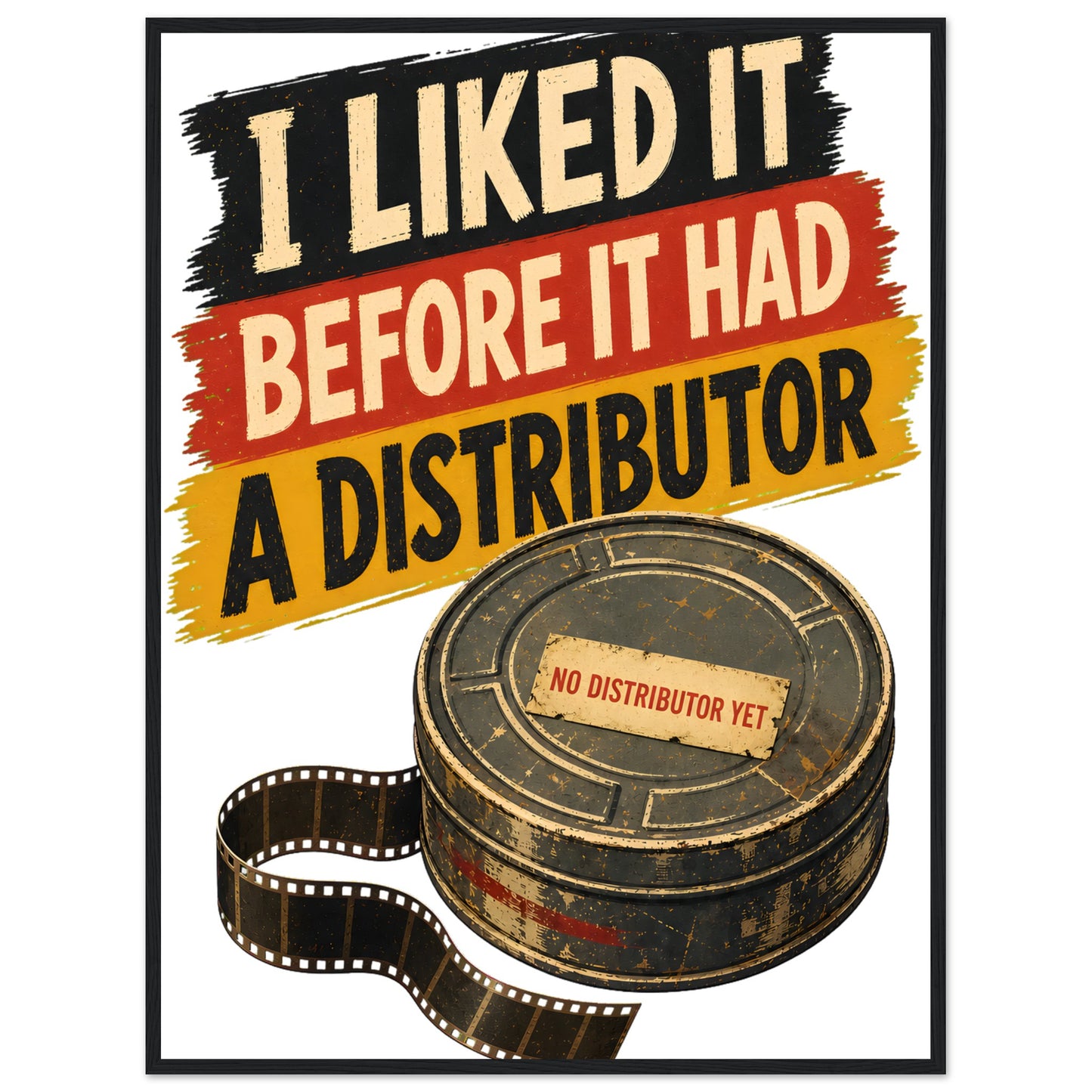 I Liked It Before It Had a Distributor Framed Wall Art — product view 8