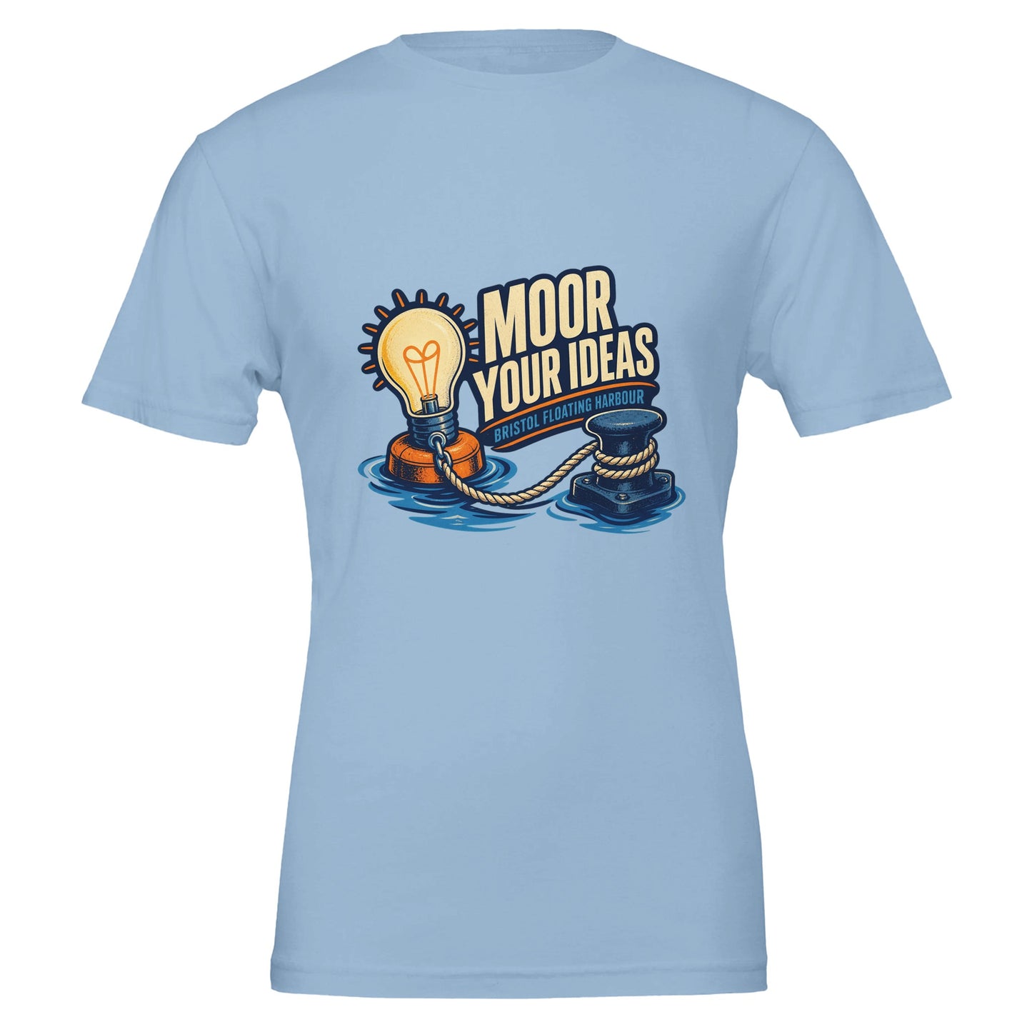 Moor Your Ideas – Bristol Floating Harbour T-shirt — product view 2