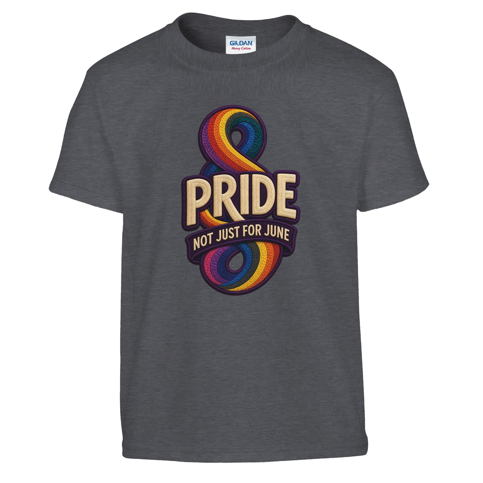 Pride: Not Just for June Kids' T-shirt — product view 12