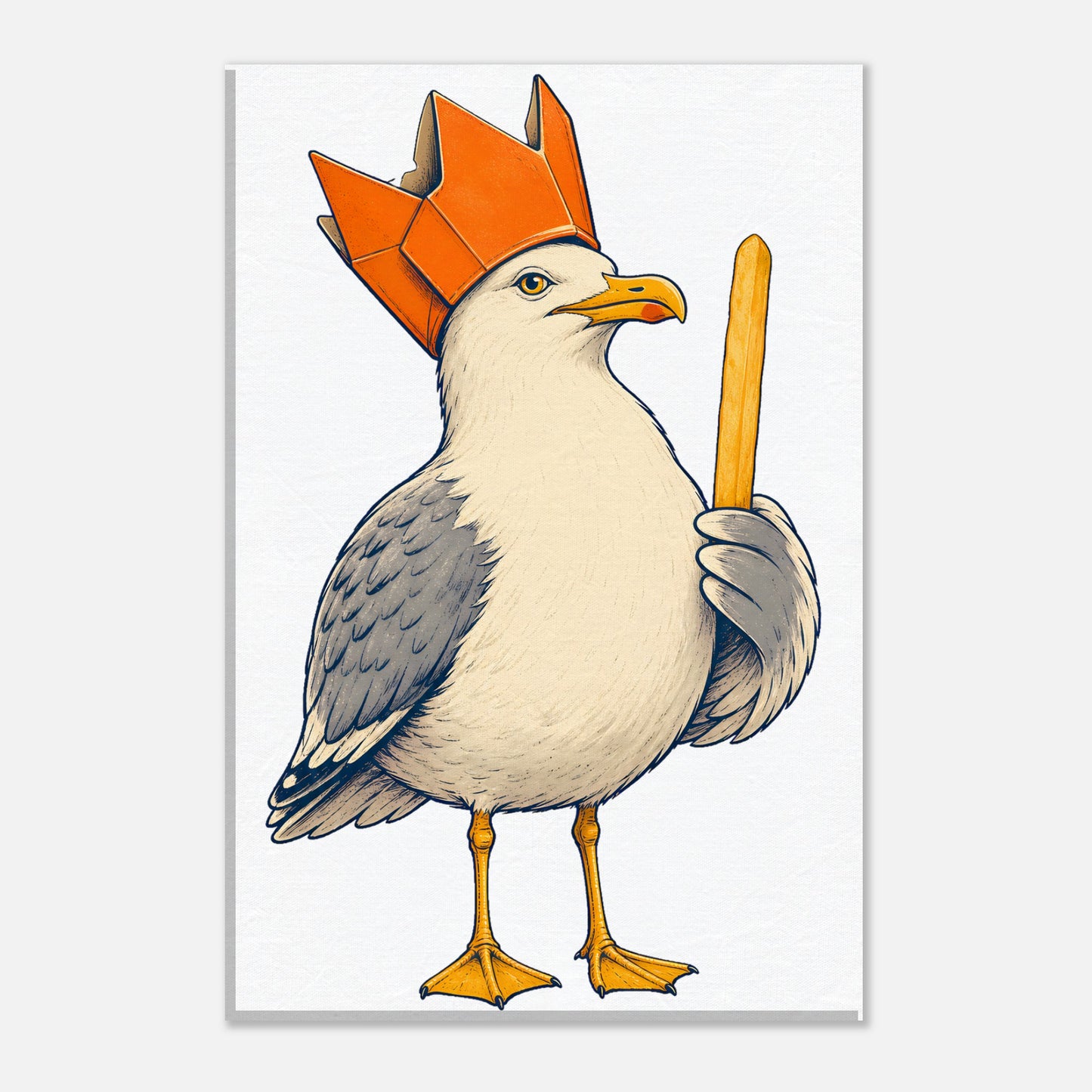 The Chip Crown Gull Canvas — product view 3