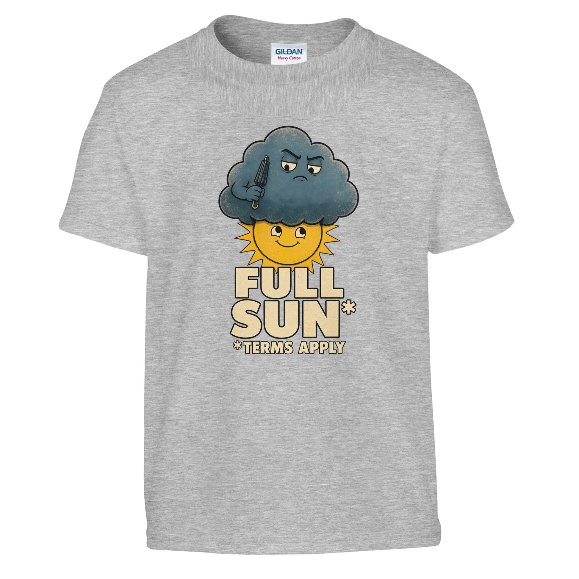 Full Sun, Terms Apply Weather Graphic Kids' T-shirt — product view 4