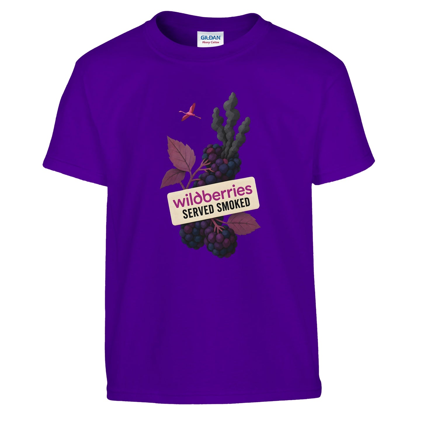 Wildberries, Served Smoked Kids' T-shirt — product view 6