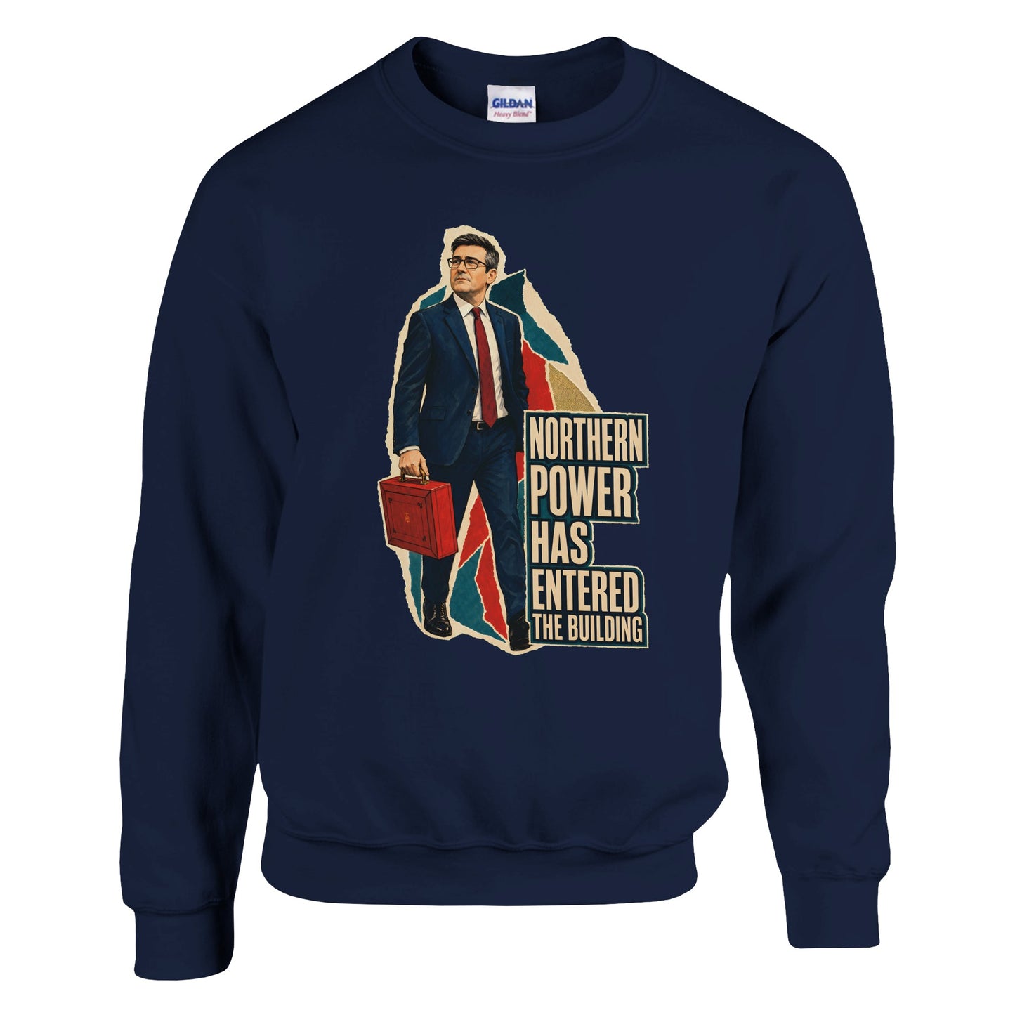 Northern Power Has Entered the Building Tote Bag Sweatshirt — product view 13