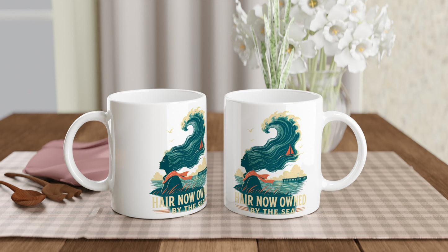 Hair Now Owned by the Sea Mug — product view 4