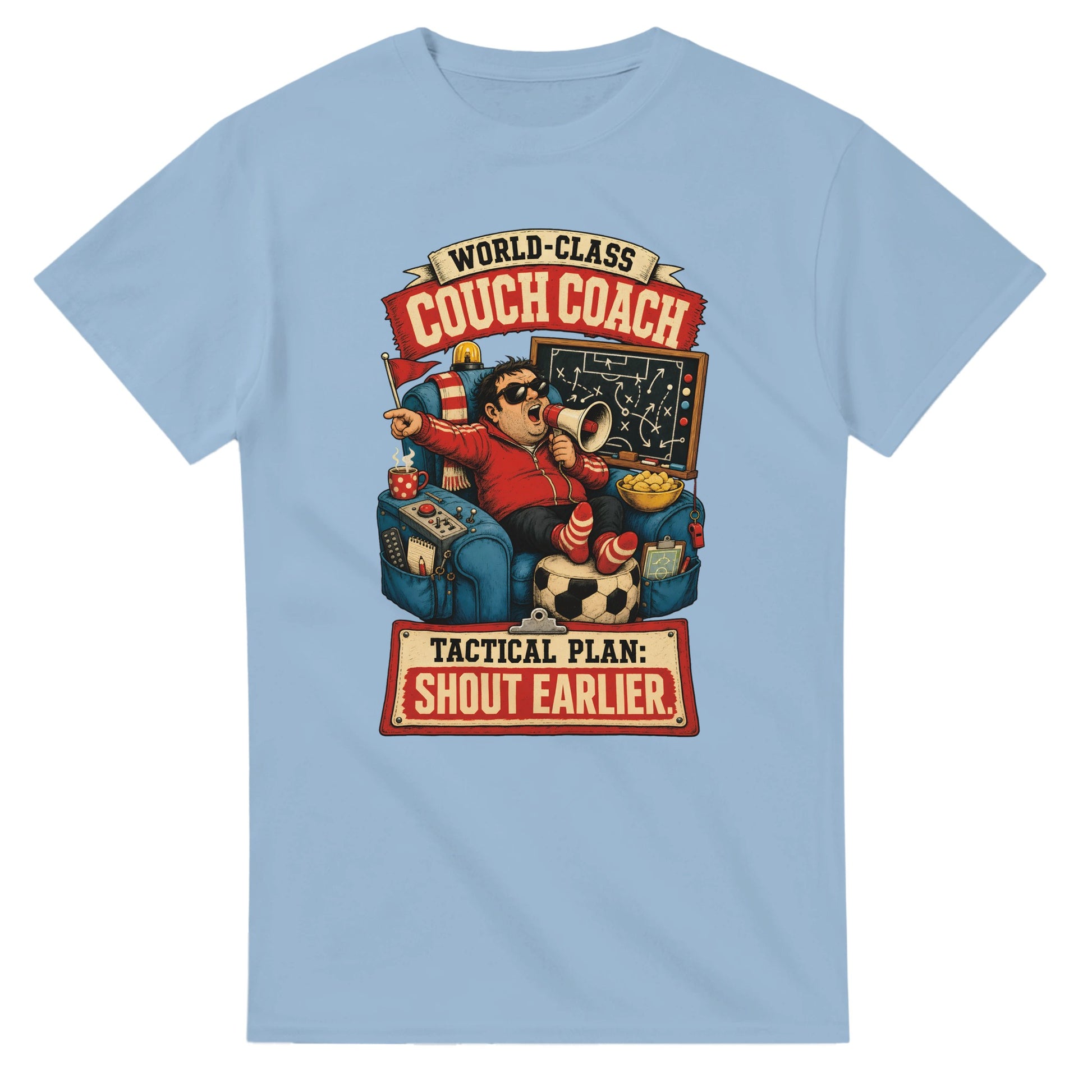 World-Class Couch Coach T-shirt — product view 15