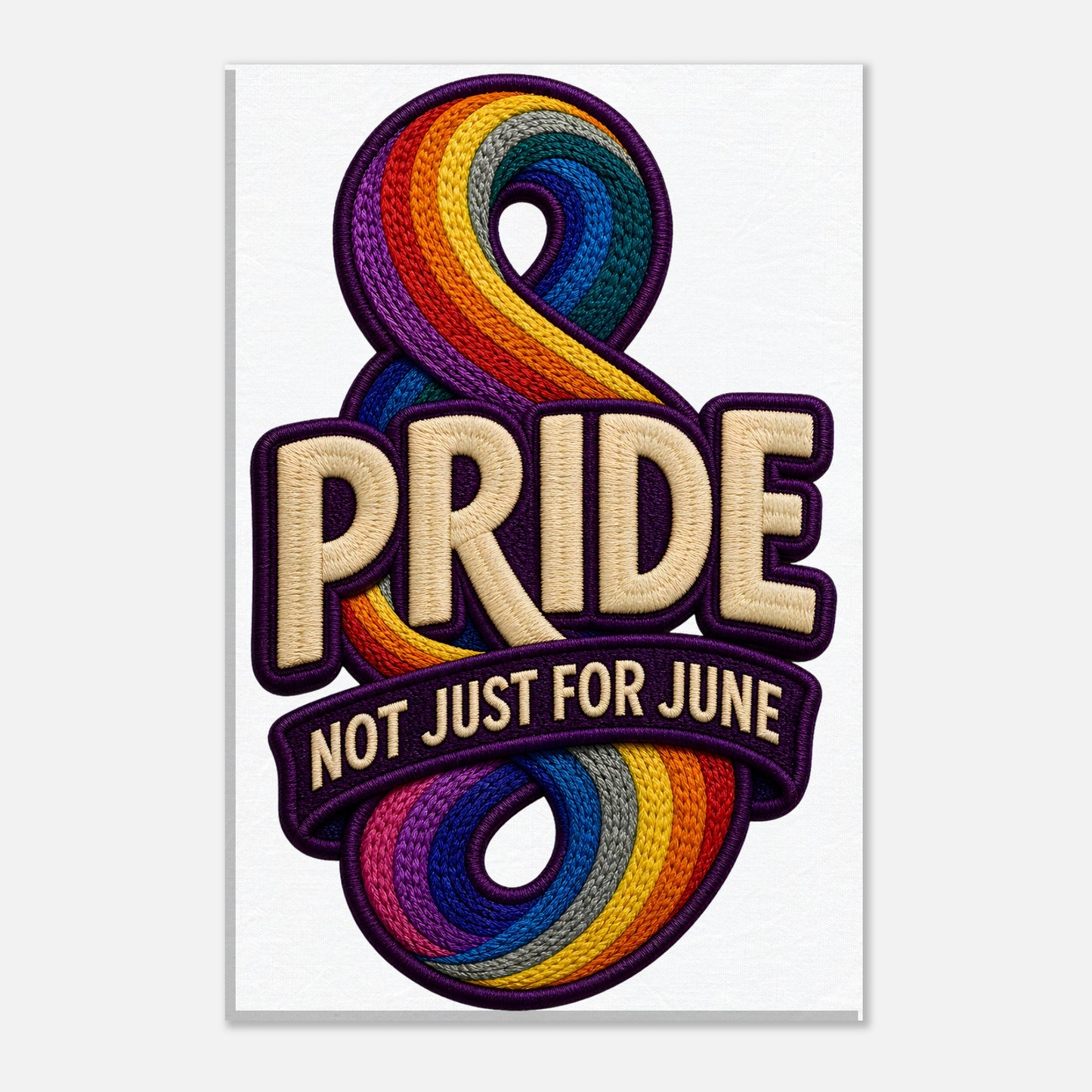 Pride: Not Just for June Canvas — product view 3