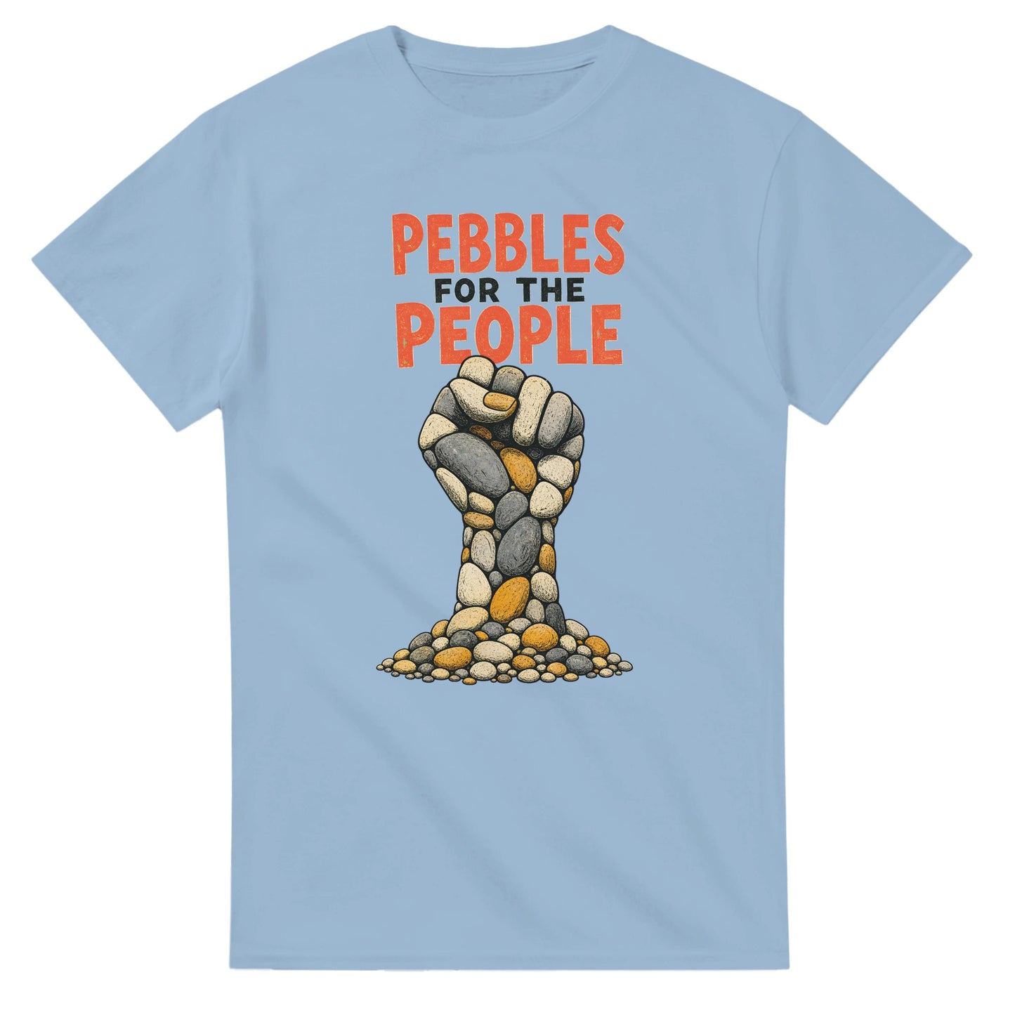 Pebbles for the People Graphic T-shirt — product view 15