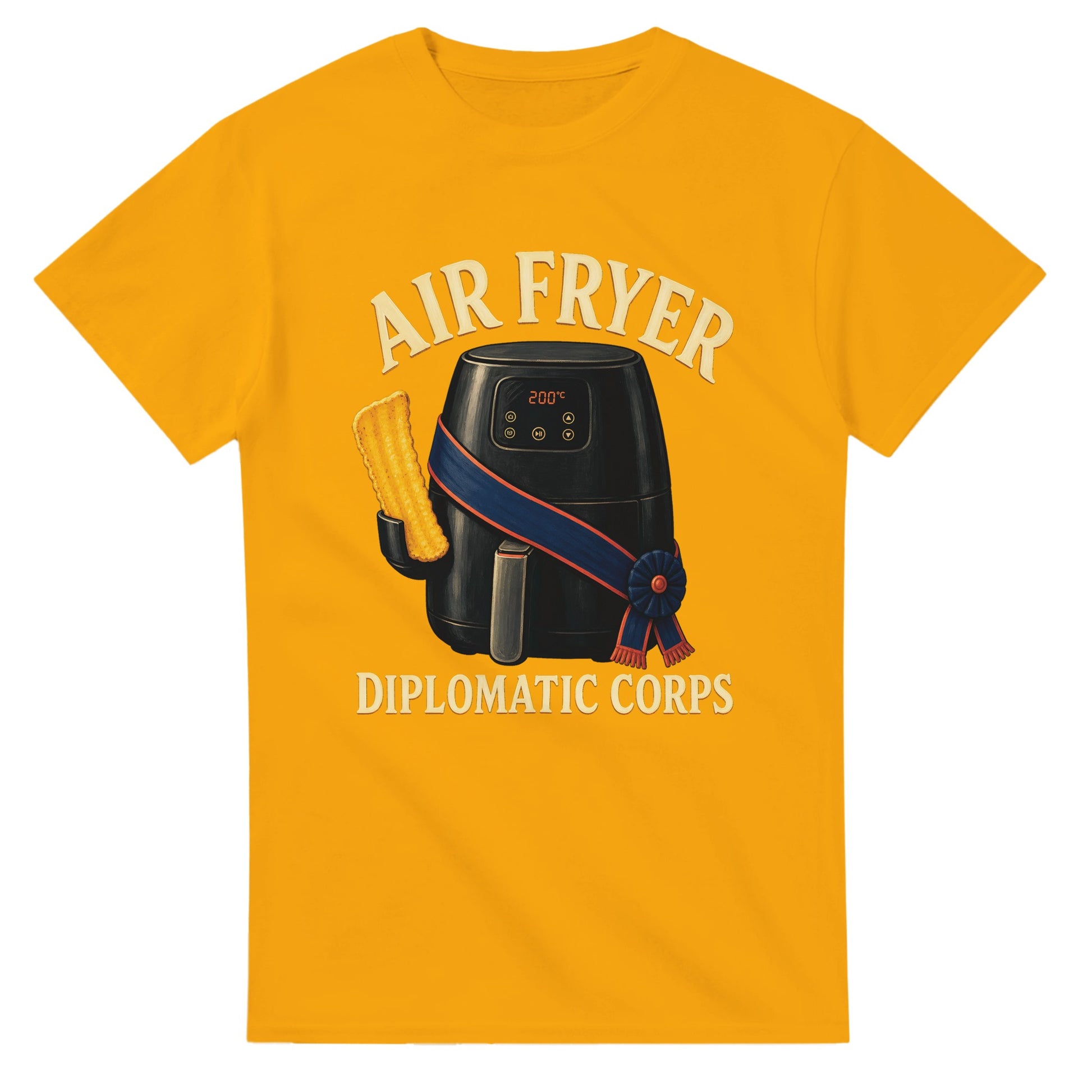 Air Fryer Diplomatic Corps T-shirt — product view 14