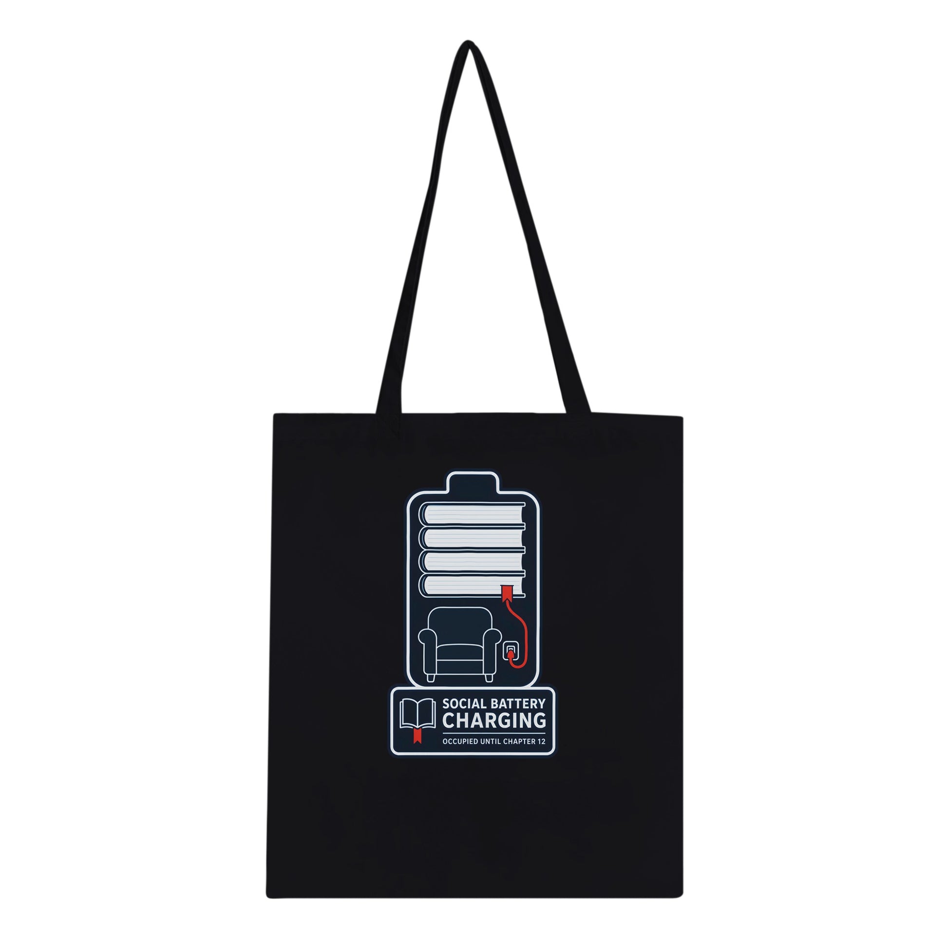 Social Battery Charging Tote Bag — product view 4