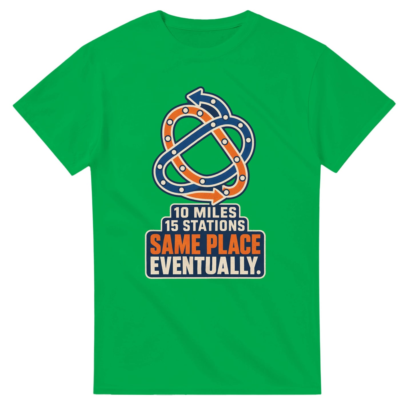 Glasgow Same Place Eventually T-shirt — product view 11