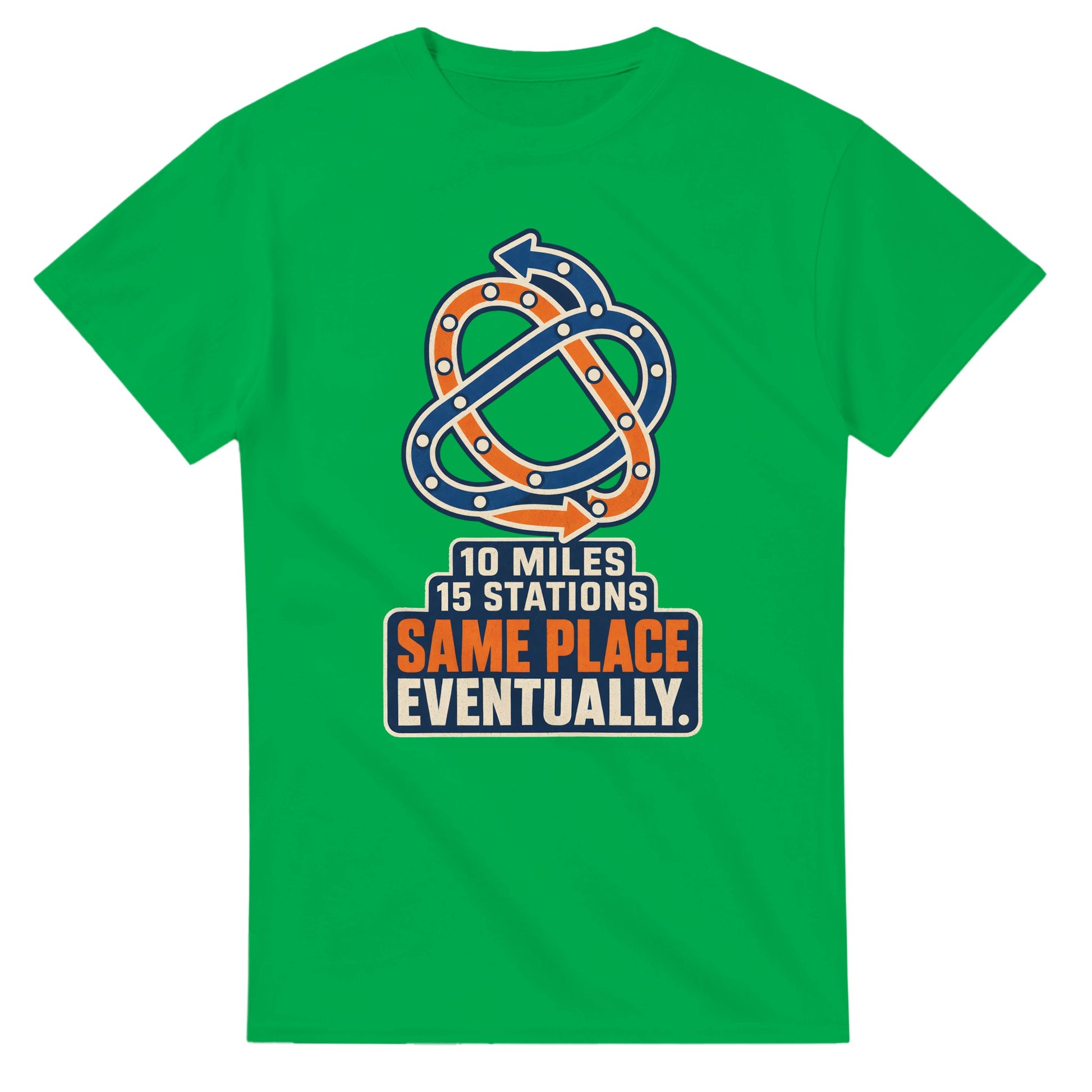 Glasgow Same Place Eventually T-shirt — product view 11