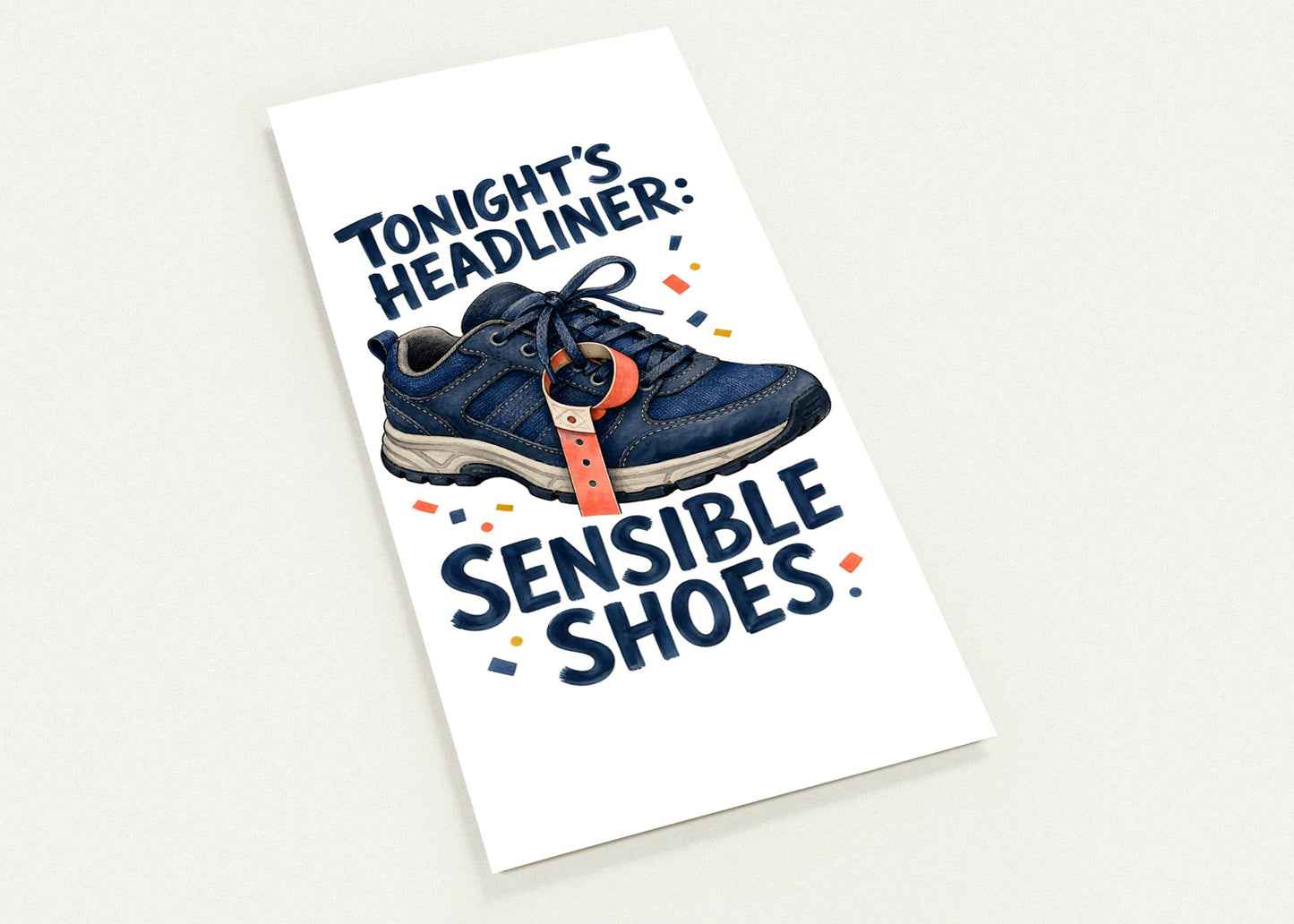 Tonight's Headliner: Sensible Shoes Concert Postcard Pack — product view 1