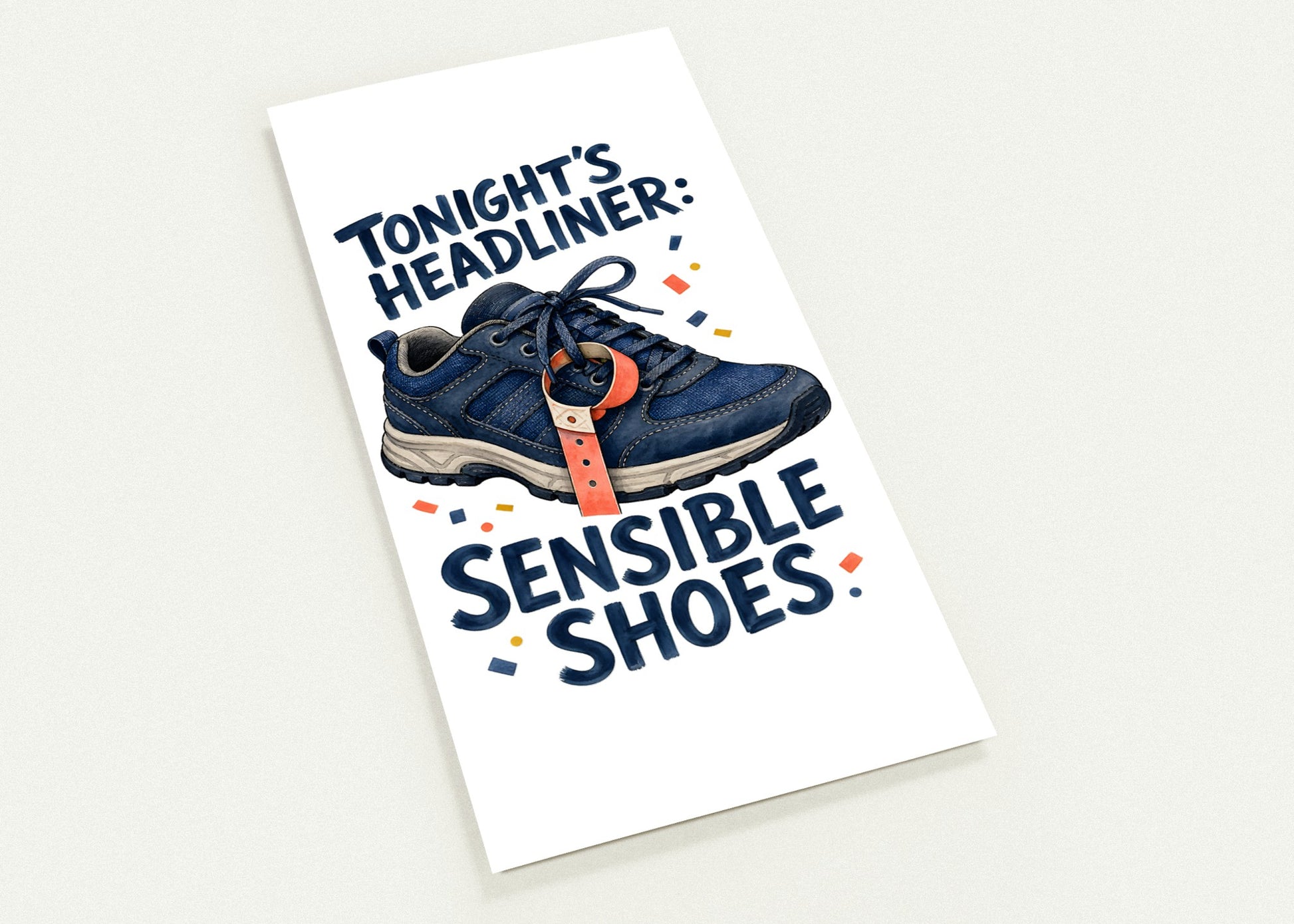 Tonight's Headliner: Sensible Shoes Concert Postcard Pack — product view 1