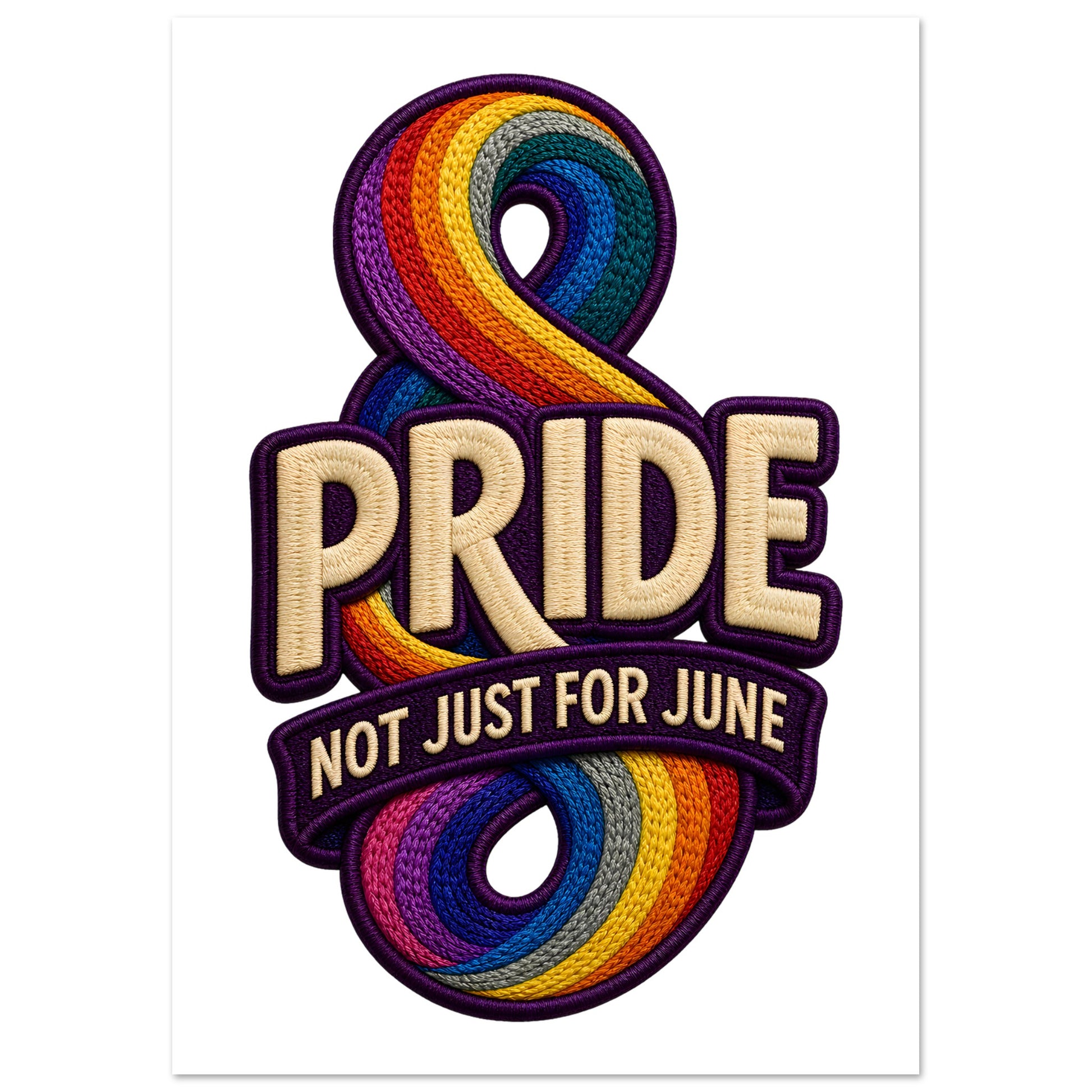 Pride: Not Just for June Poster — product view 2