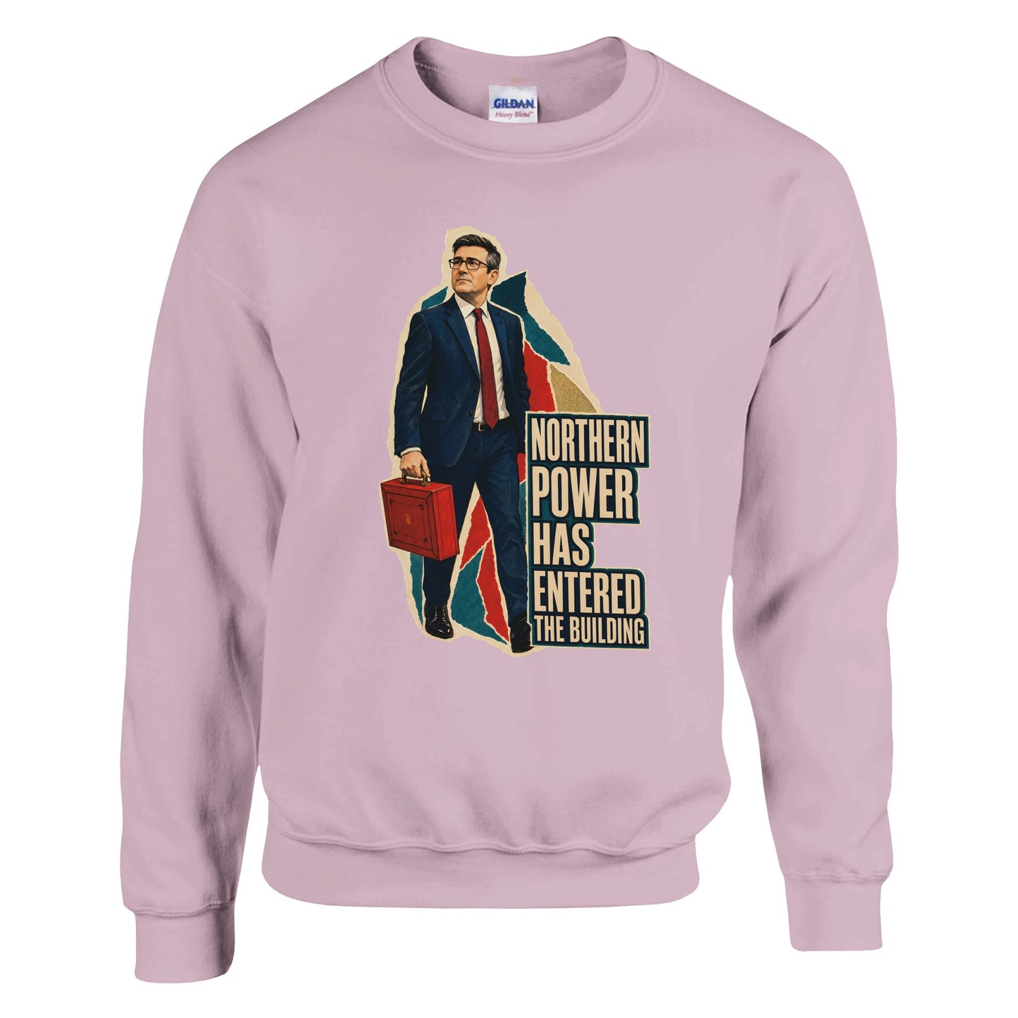 Northern Power Has Entered the Building Tote Bag Sweatshirt — product view 9