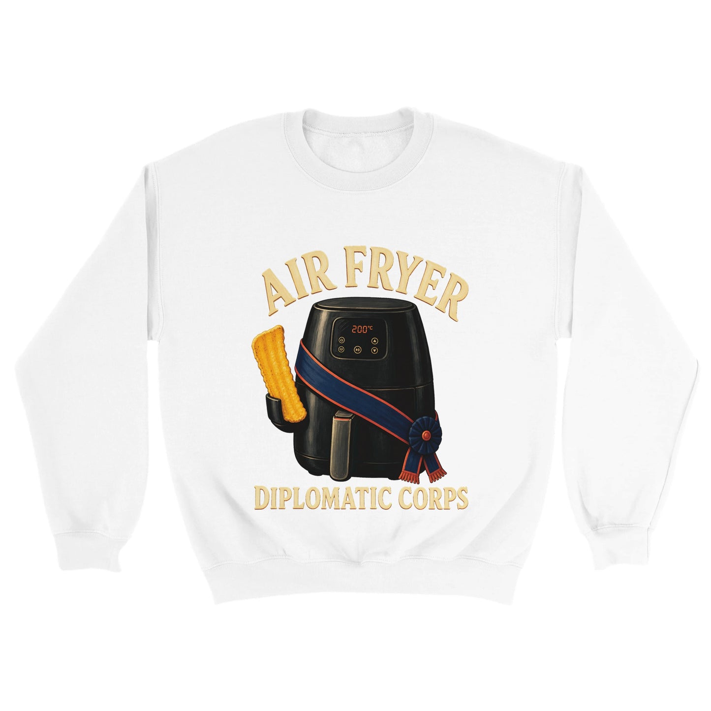 Air Fryer Diplomatic Corps Sweatshirt — product view 18