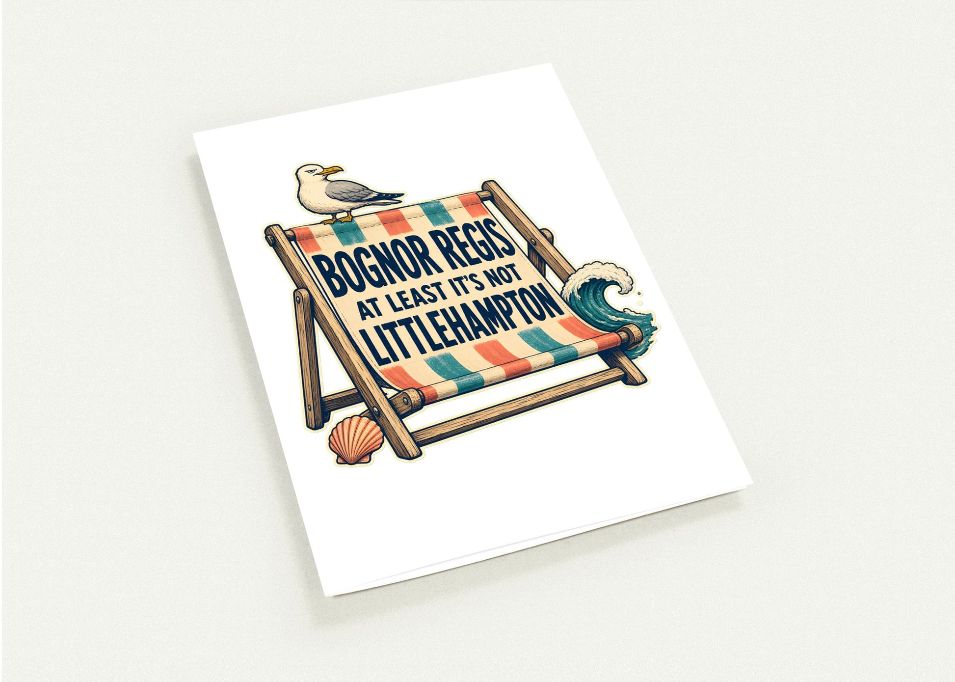 Bognor Regis — At Least It's Not Littlehampton Greeting Card Pack — product view 4