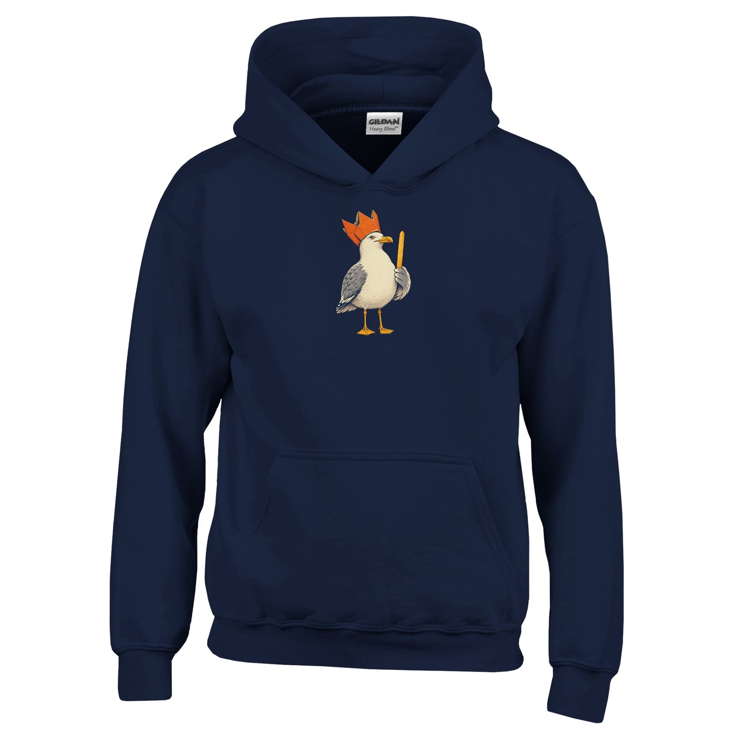 The Chip Crown Gull Kids' Hoodie — product view 7