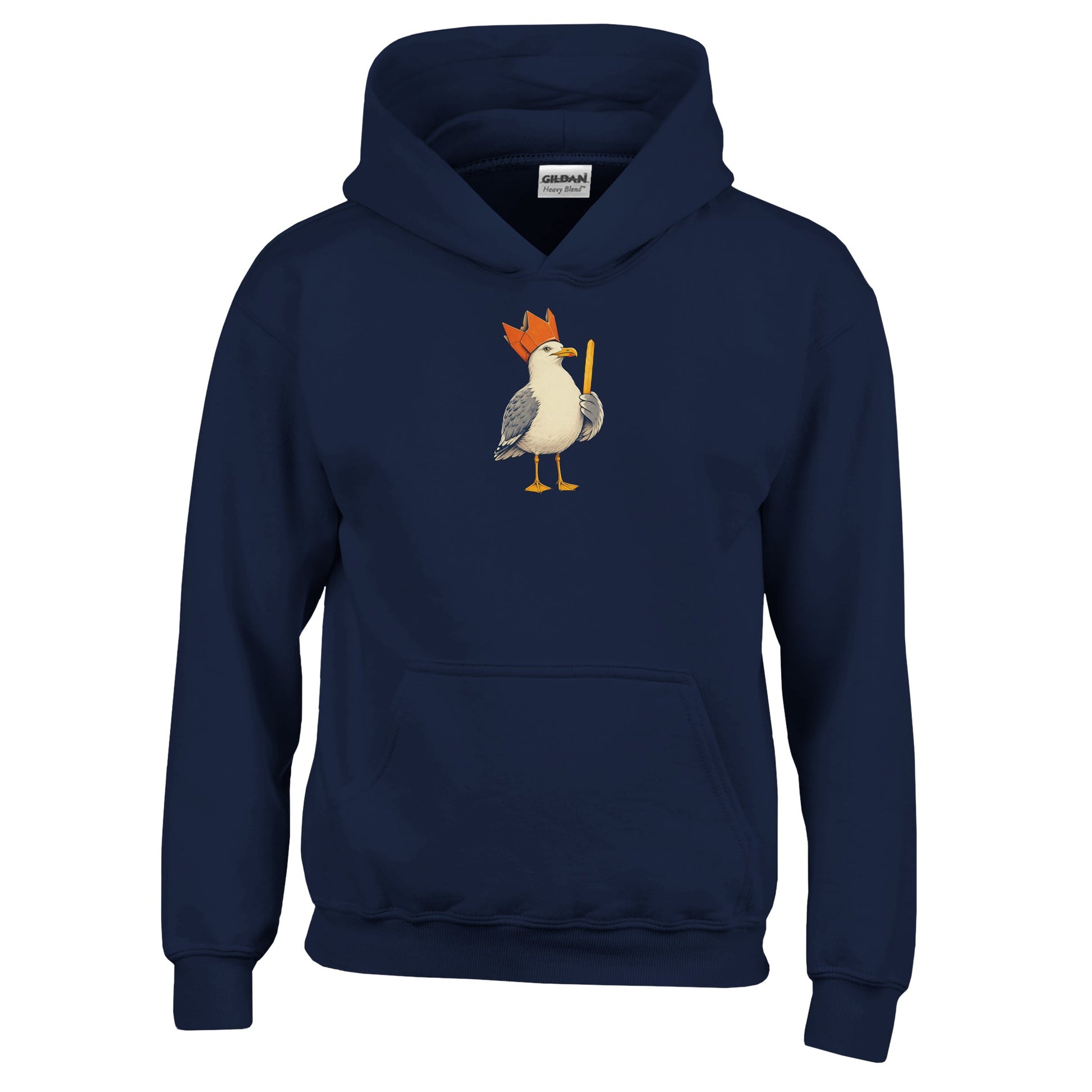 The Chip Crown Gull Kids' Hoodie — product view 7