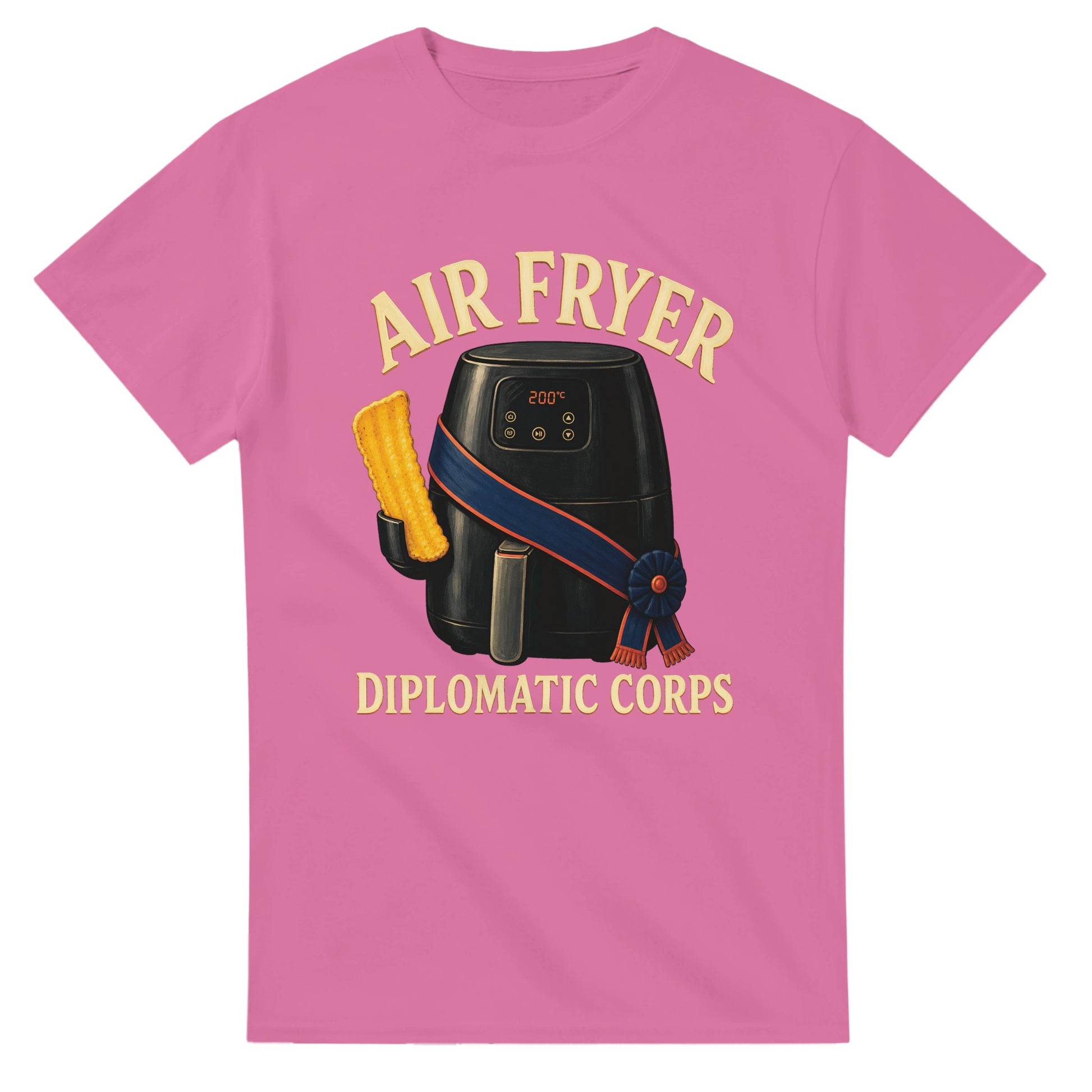 Air Fryer Diplomatic Corps T-shirt — product view 4
