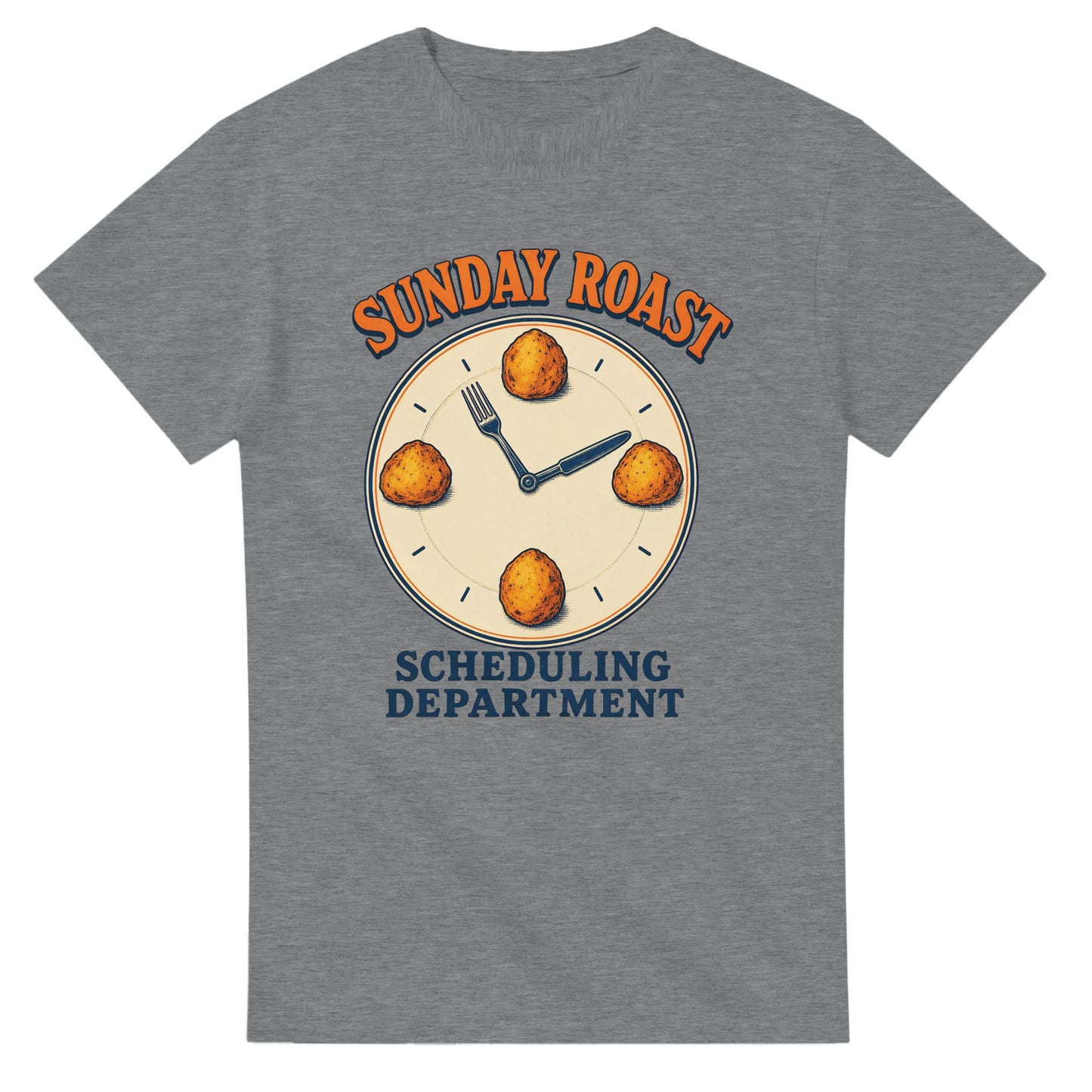 Sunday Roast Scheduling Department T-shirt — product view 12